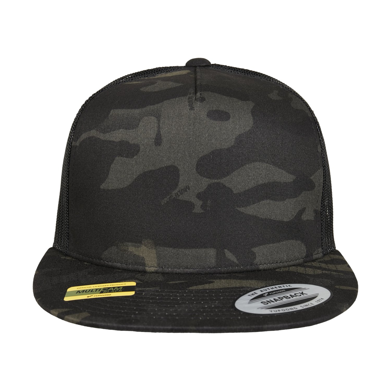 Flexfit Trucker Mesh Snapback MULTICAM Cap - noir