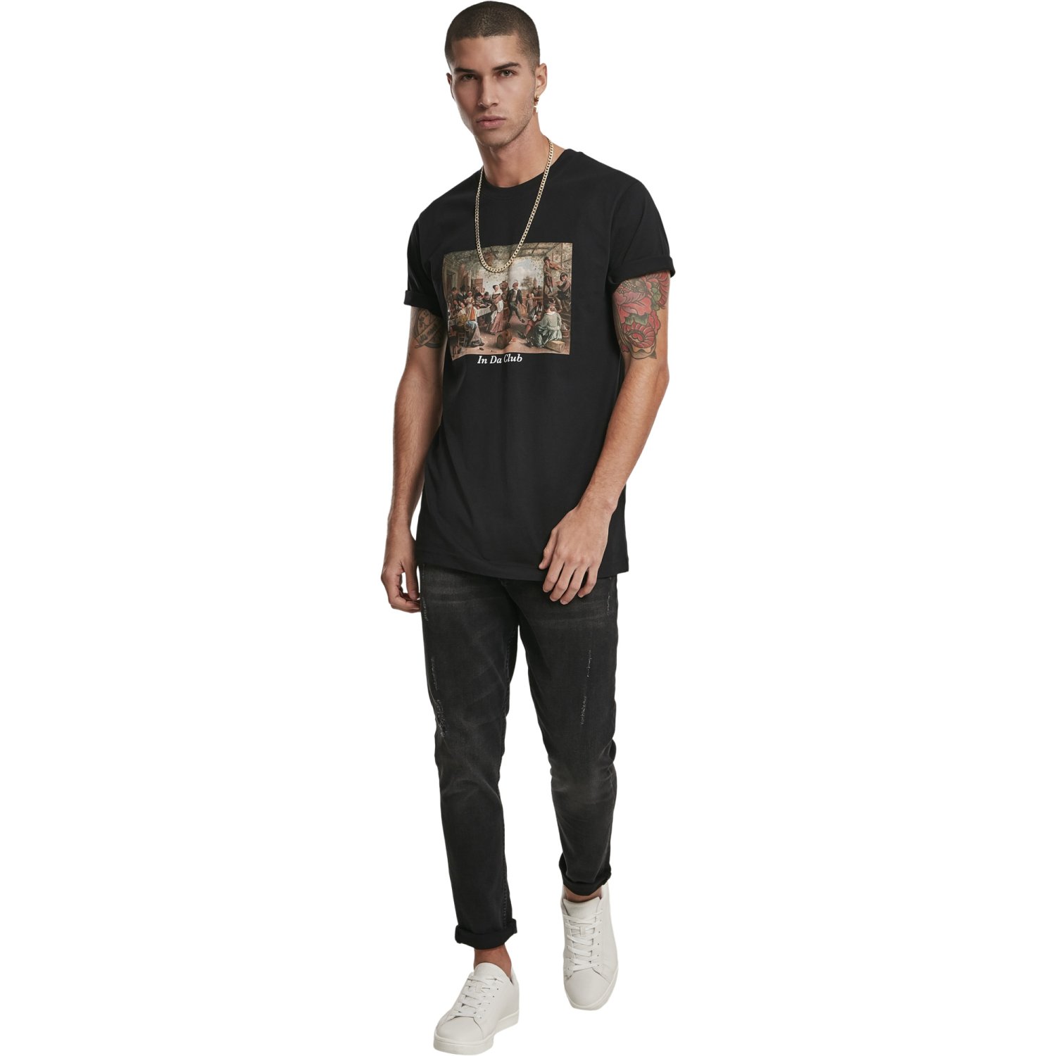 Mister Tee Shirt - IN DA CLUB schwarz