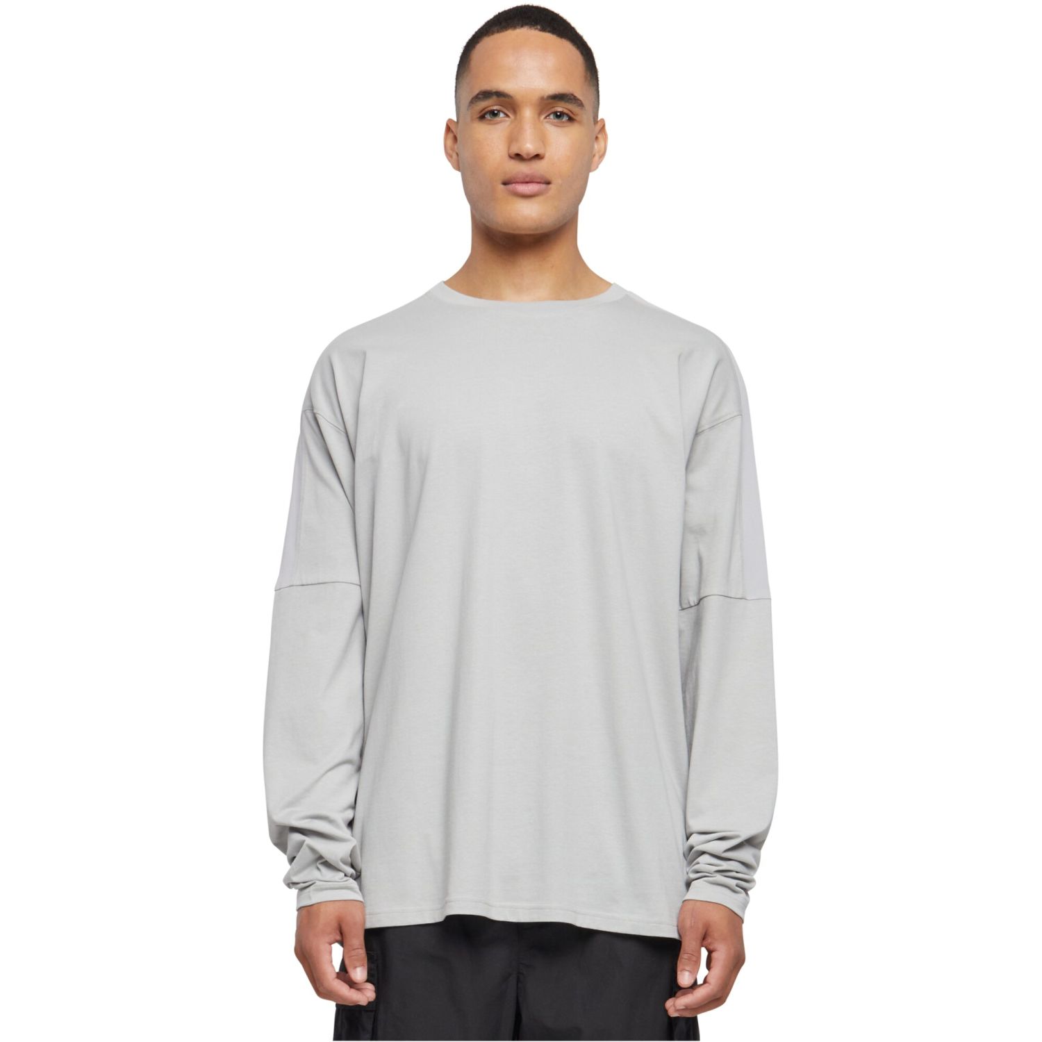 Urban Classics - RAGLAN Oversized Longsleeve asphalt