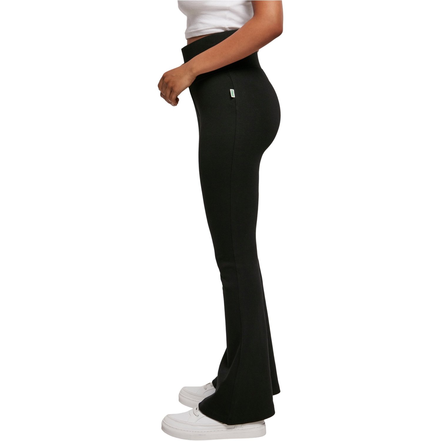 Urban Classics Ladies - Organic Interlock Bootcut Leggings