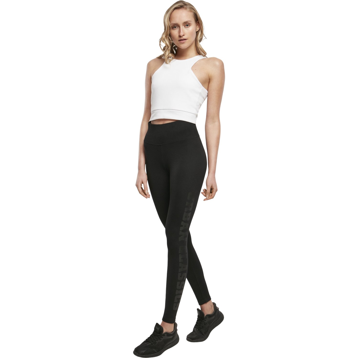 Urban Classics Ladies - High Waist Leggings schwarz