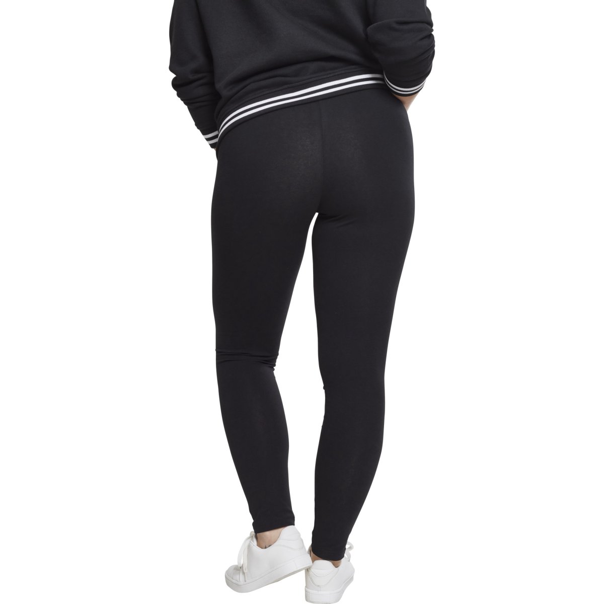 Urban Classics Ladies - Jersey Stretch Leggings schwarz