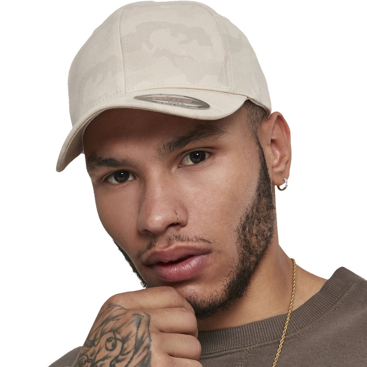 Flexfit Classics Stretchable Cap - sand camo