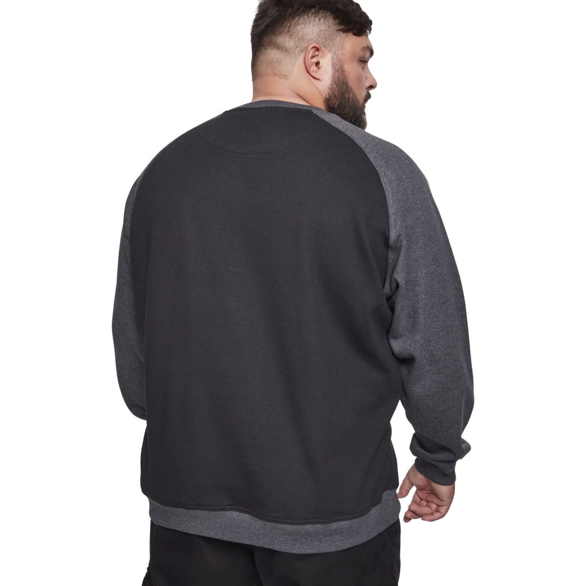 Urban Classics - 2-TONE RAGLAN Crewneck black