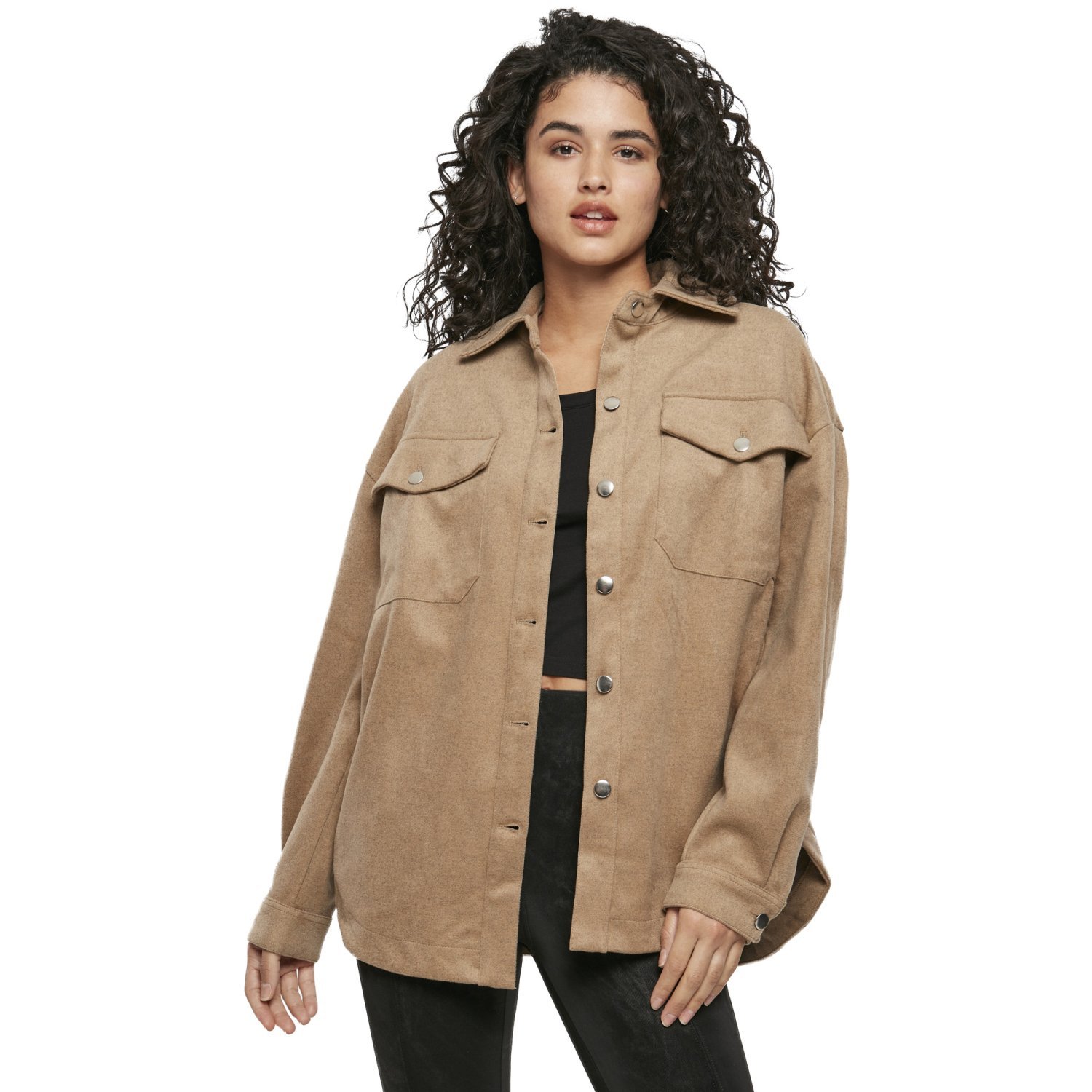 Urban Classics Ladies - Classic Oversized Shirt Veste