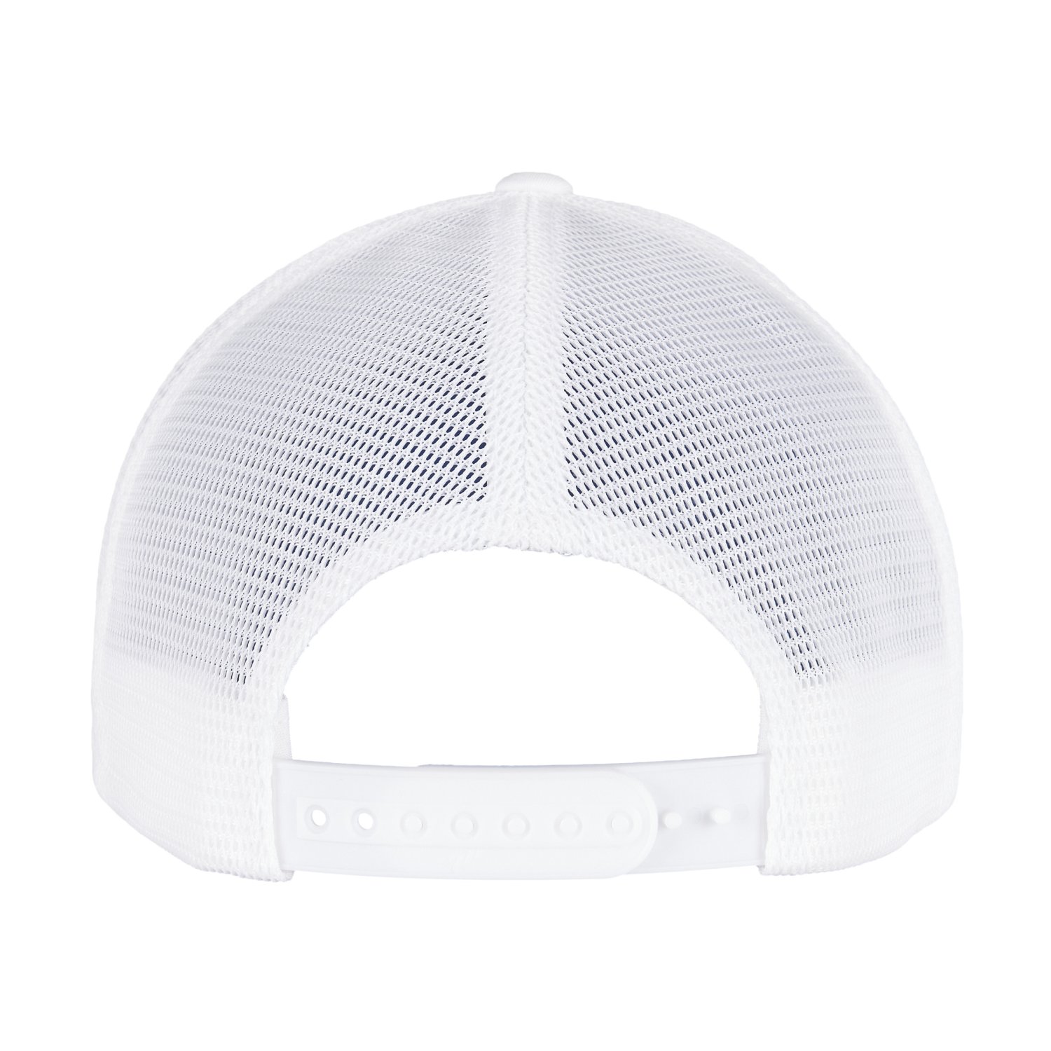 Flexfit 360 OmniMesh Trucker Snapback Cap - blanc
