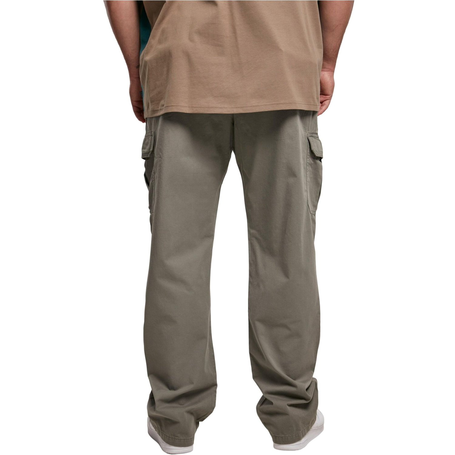 Urban Classics - Straight-Leg Cargo Pants asphalt