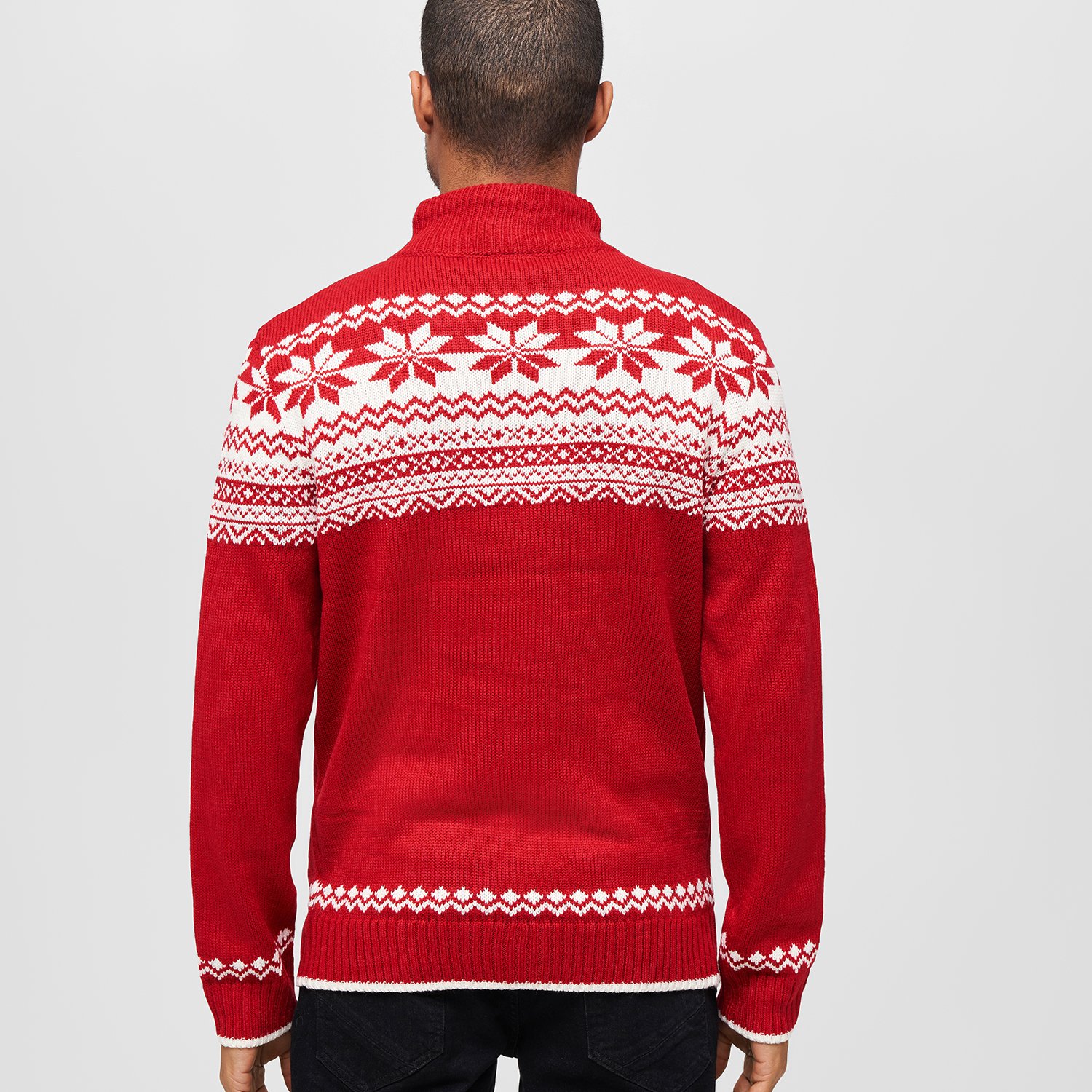 Brandit - Norweger Full Zip Cardigan rouge