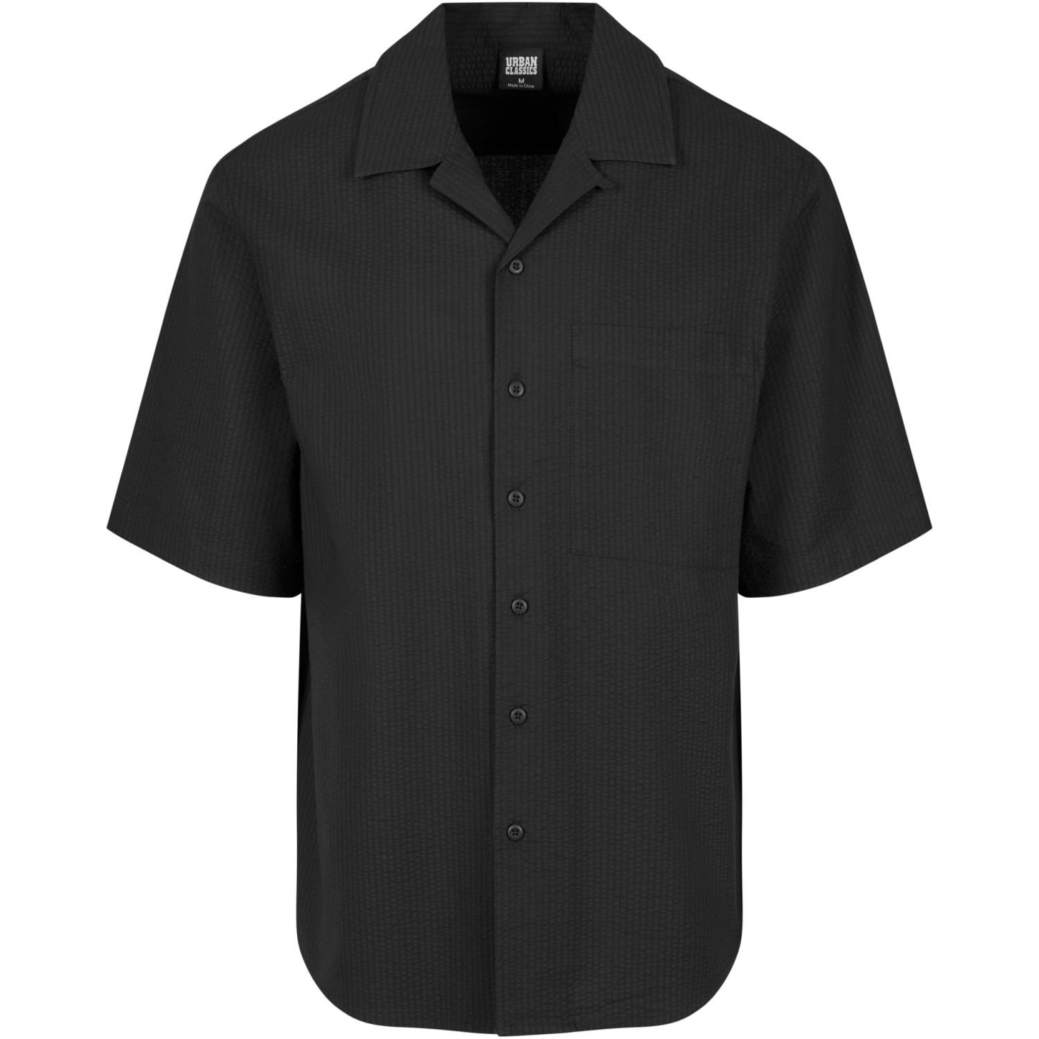 Urban Classics - Relaxed Seersucker Kurzarm Hemd