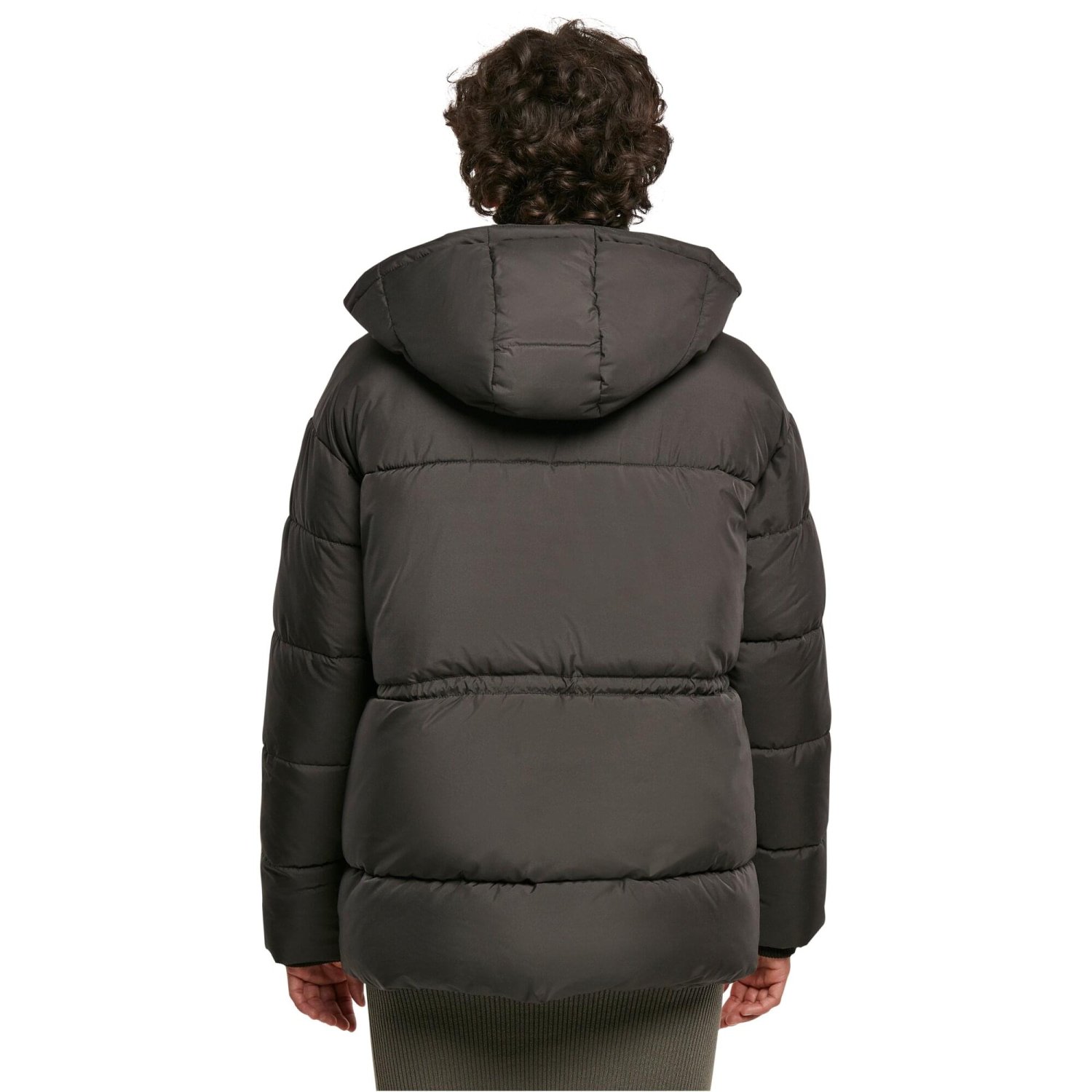 Urban Classics Ladies - Waisted Puffer Winter Jacket
