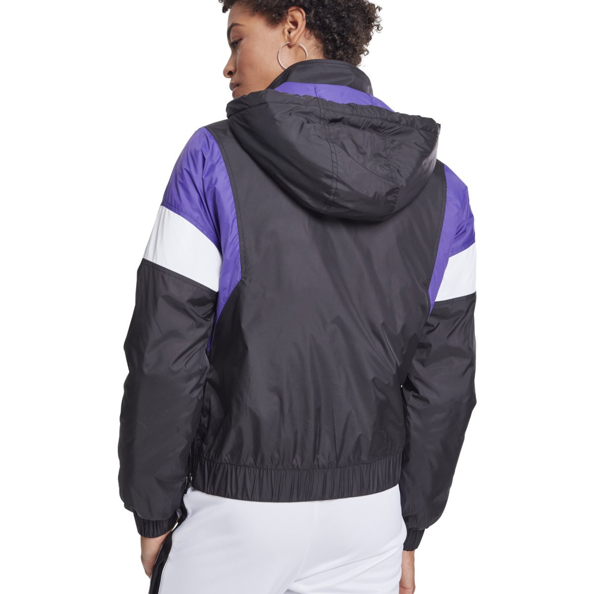 Urban Classics Ladies - Padded PULL OVER Veste noir