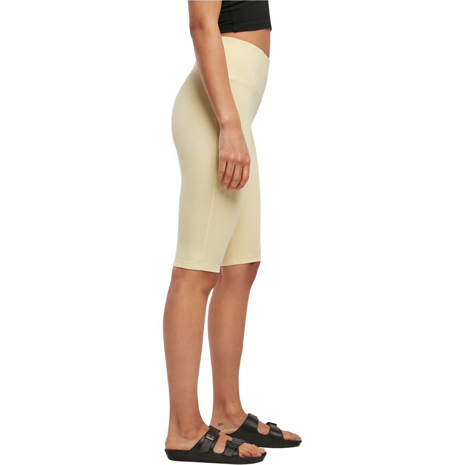 Urban Classics Ladies - Stretch Jersey Cycle Shorts jaune