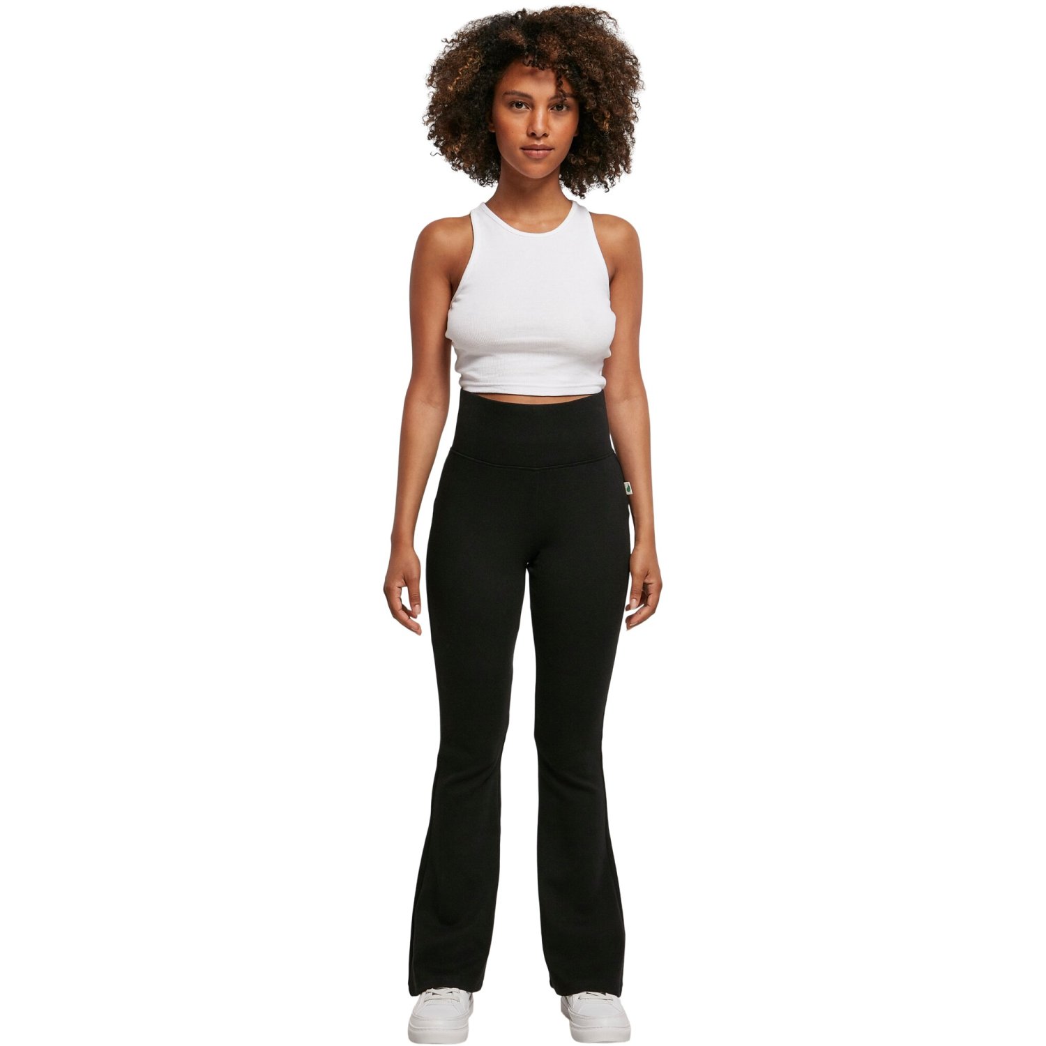 Urban Classics Ladies - Organic Interlock Bootcut Leggings