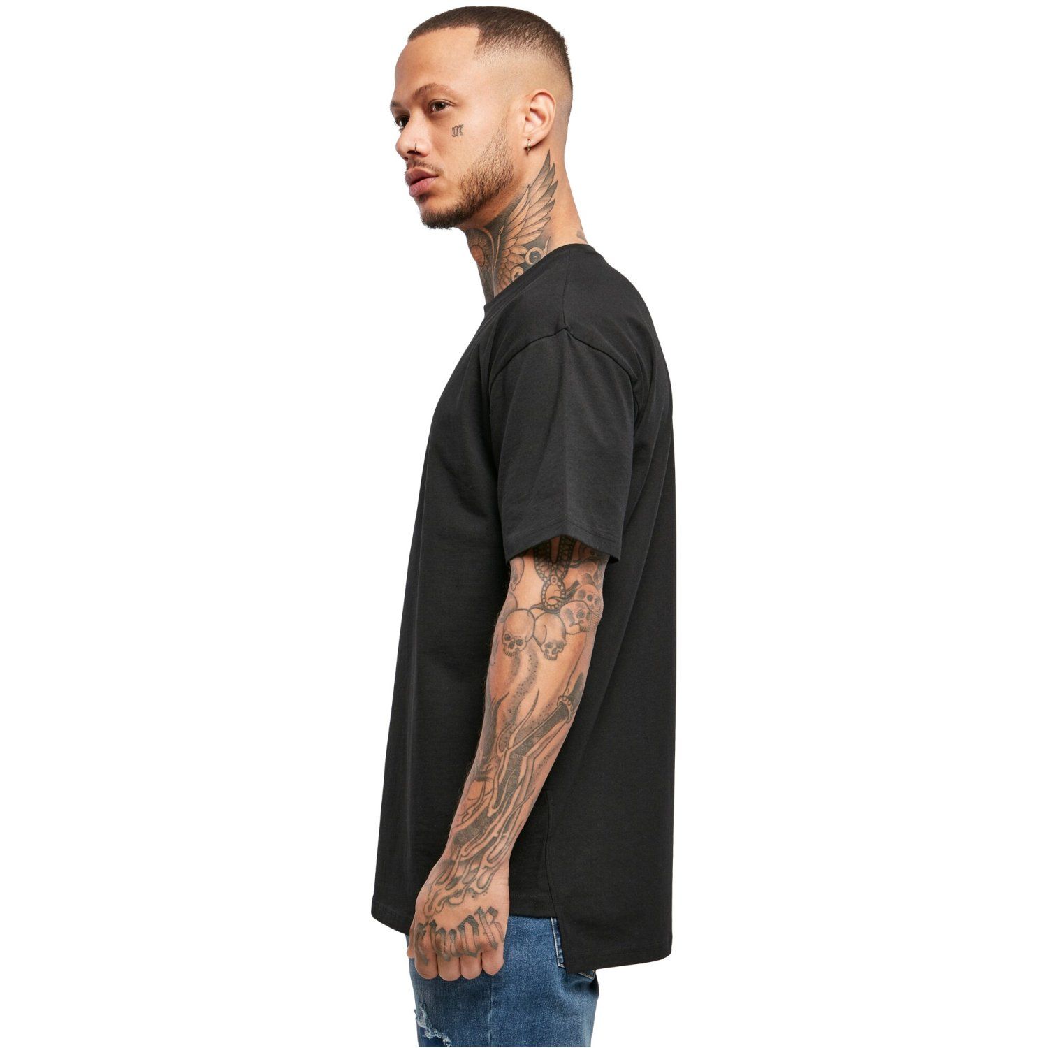 Urban Classics - Oversized Triangle Shirt noir