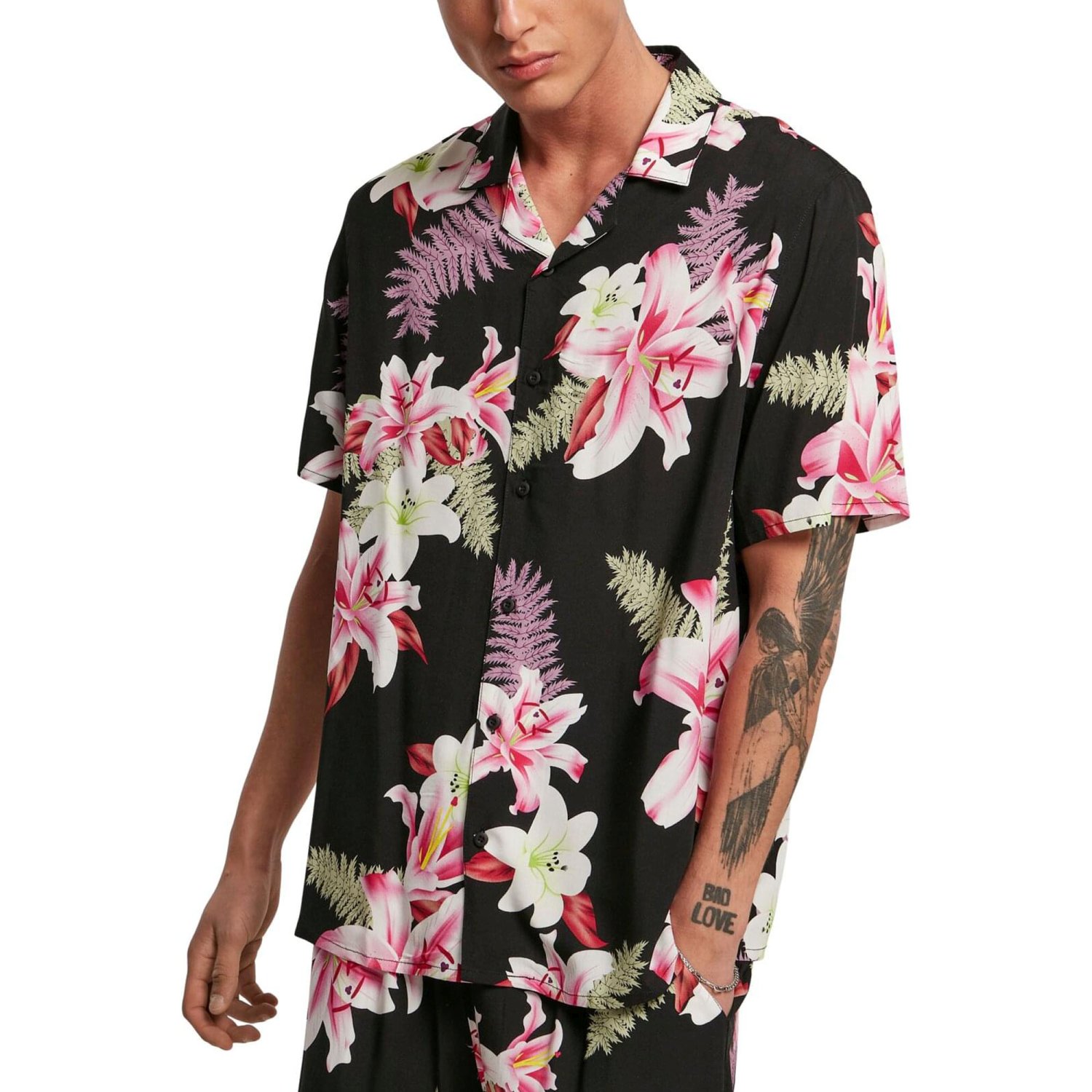 Urban Classics - Viscose Resort Shirt Chemise jungle