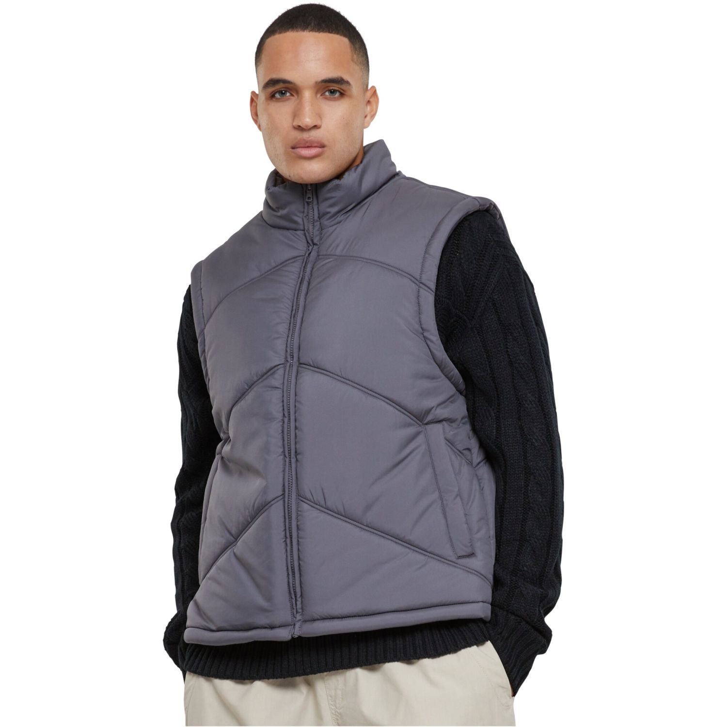 Urban Classics - Arrow Puffer Veste darkshadow