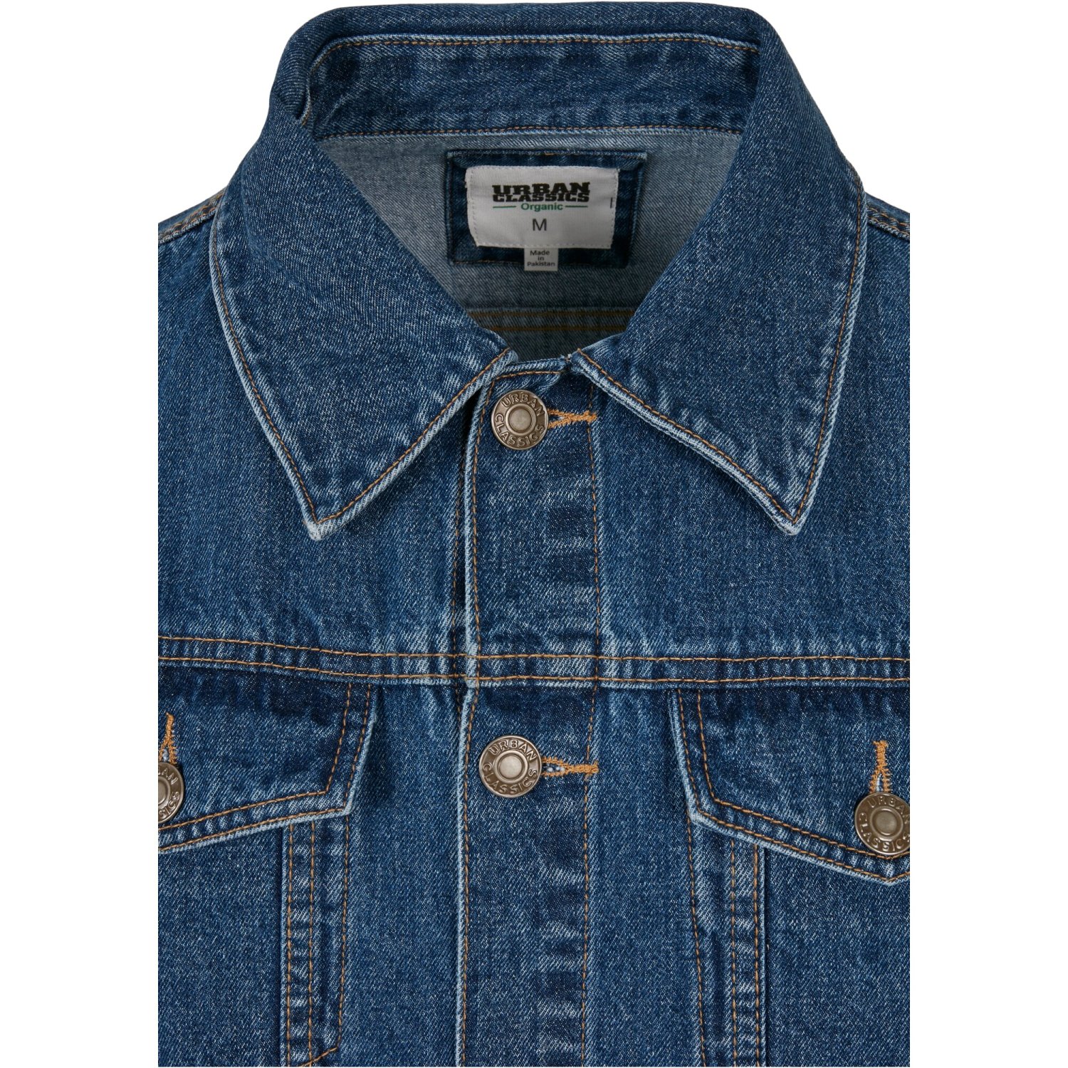 Urban Classics - Organic Denim Veste indigo washed