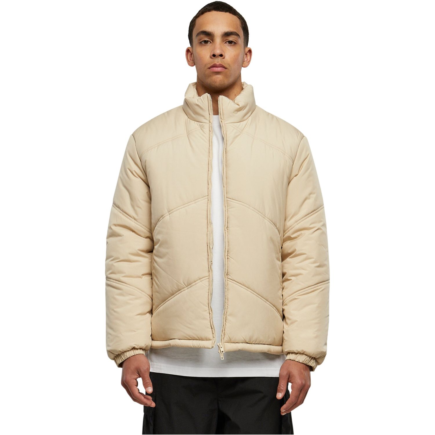 Urban Classics - Arrow PUFFER Winter Jacket wetsand