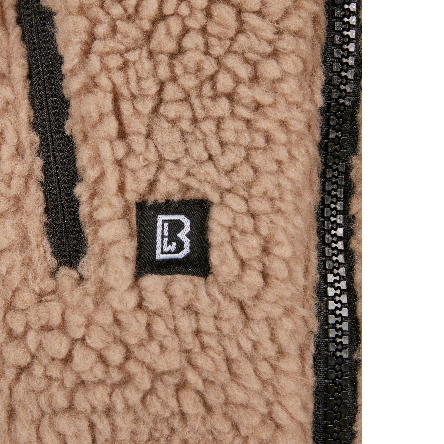 Brandit - Teddyfleece Troyer Worker Sweater camel beige