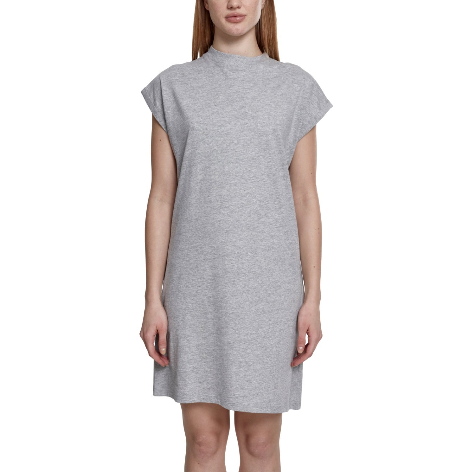 Urban Classics Ladies - Turtle Extended Shoulder Robe gris