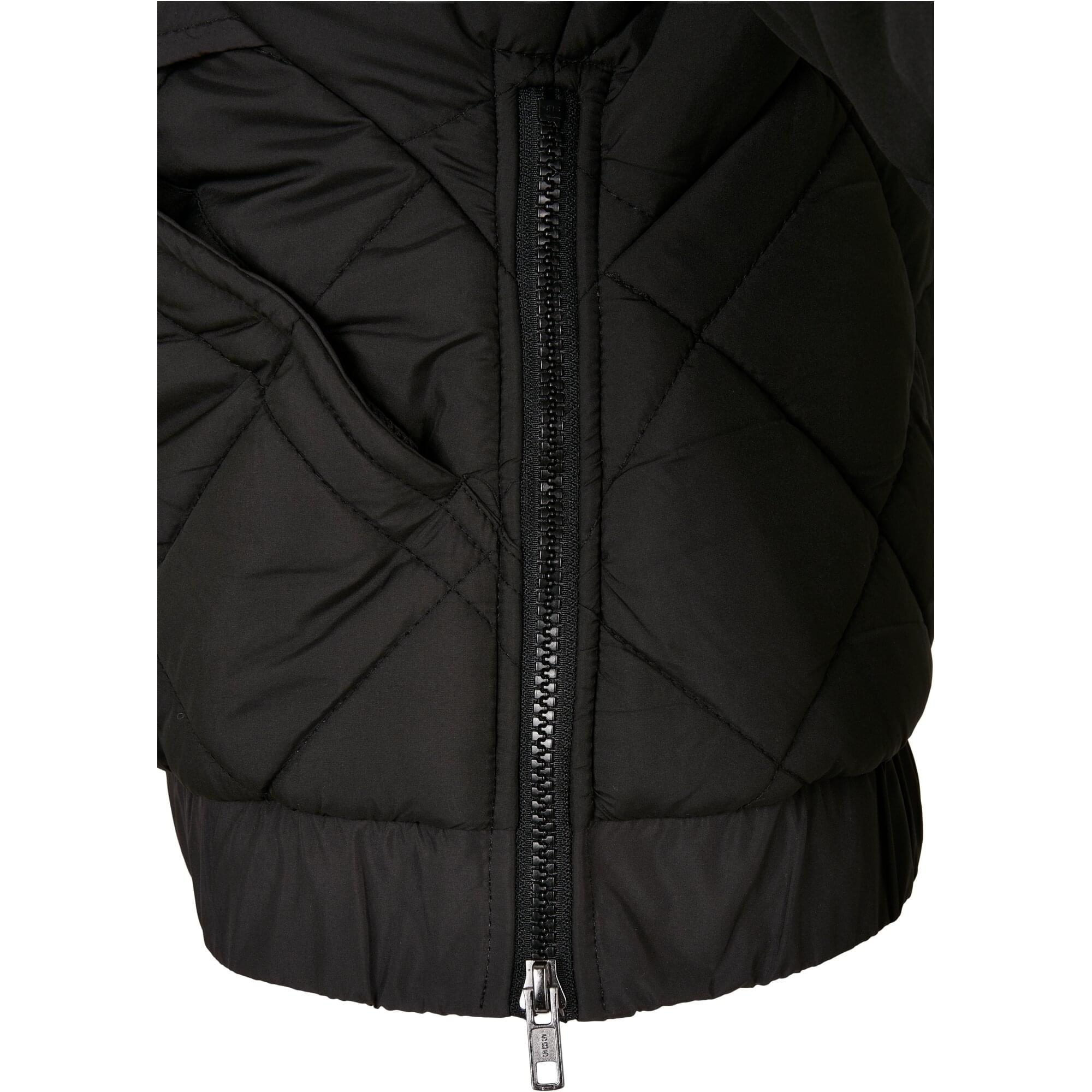 Urban Classics Ladies - Oversized Diamond Pull-Over Jacket