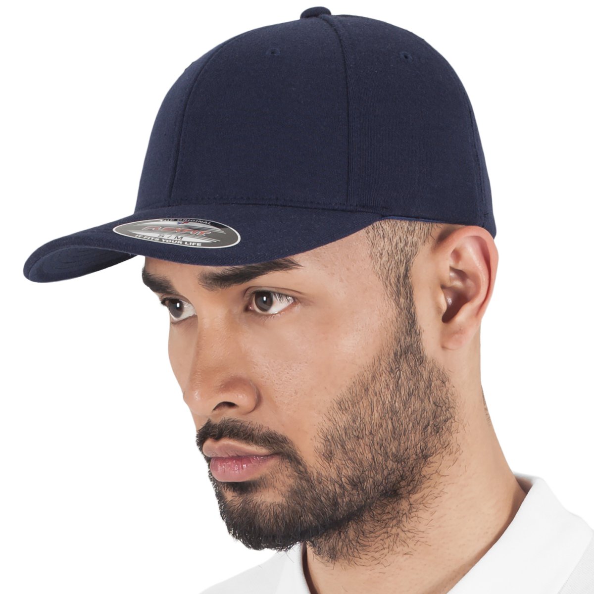 Flexfit DOUBLE JERSEY Extensible Casquette - navy - L/XL