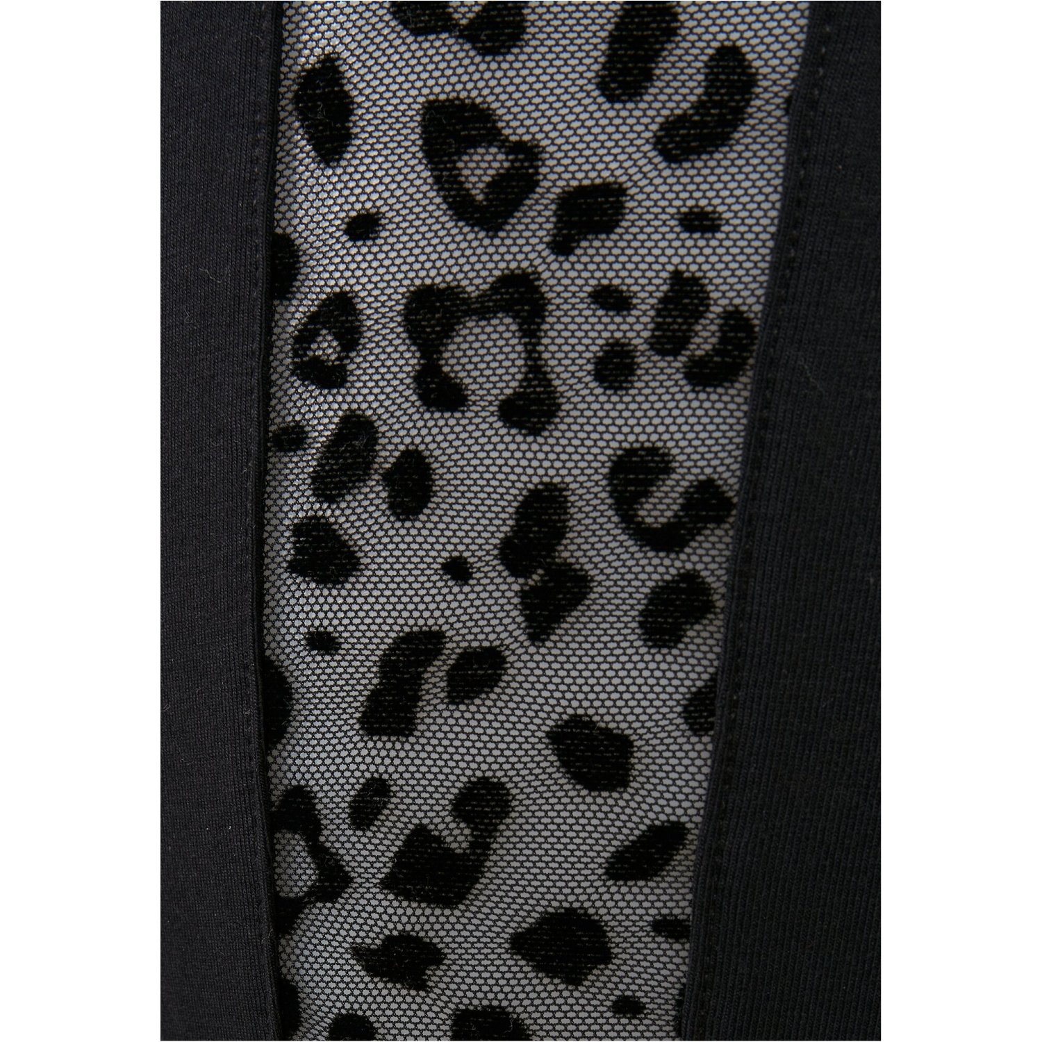 Urban Classics Ladies - FLOCK LACE Leggings black