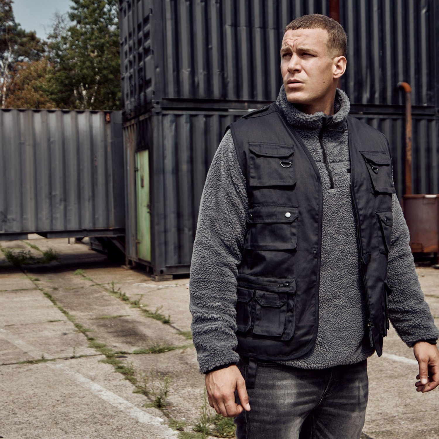 Brandit - RANGER Vest black - L