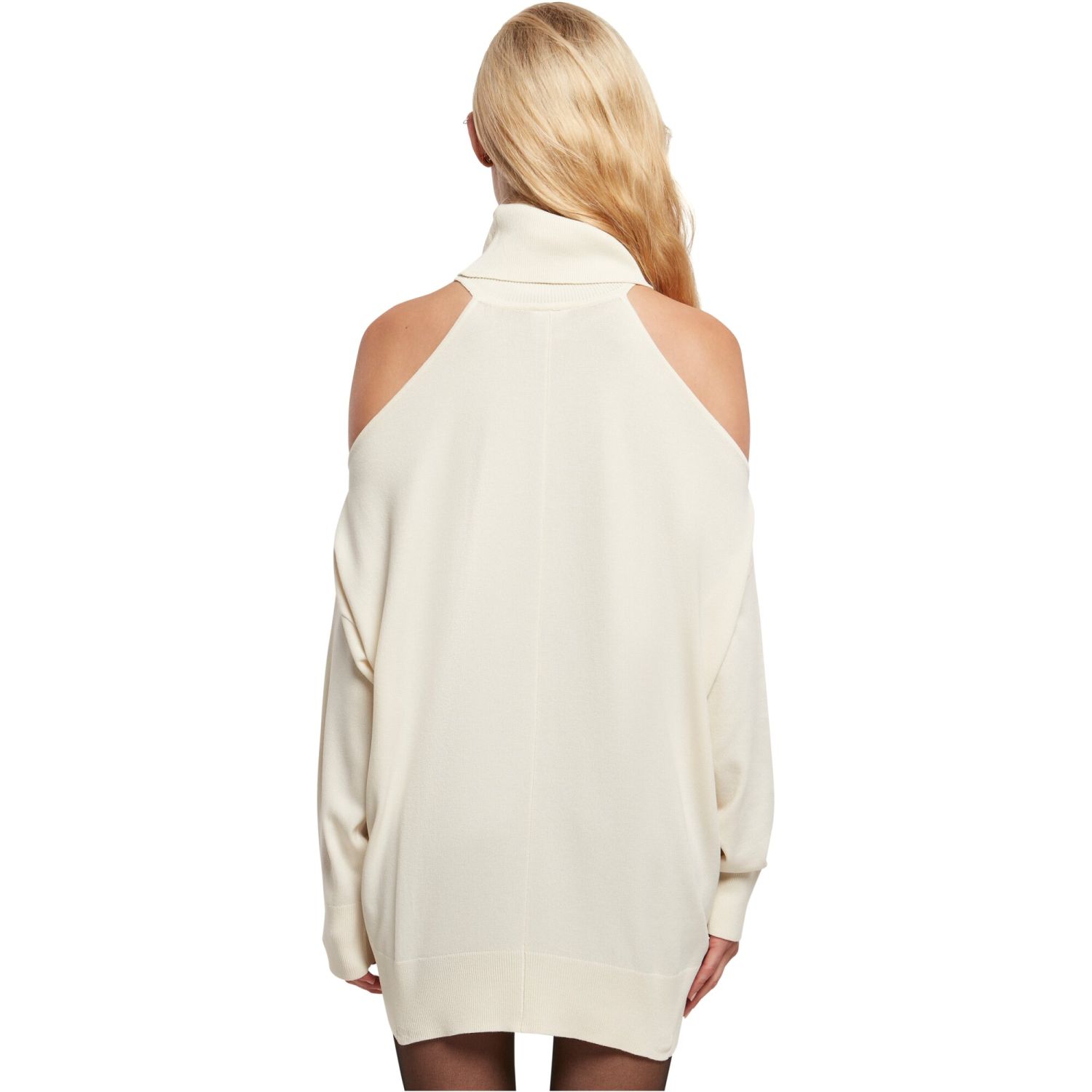 Urban Classics Ladies - Cold Shoulder Turtelneck Sweater