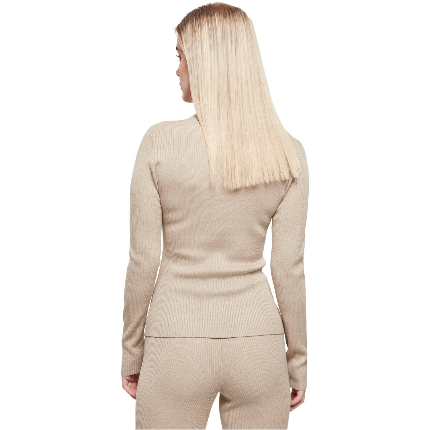 Urban Classics Ladies - Rib Knit Turtelneck Sweater