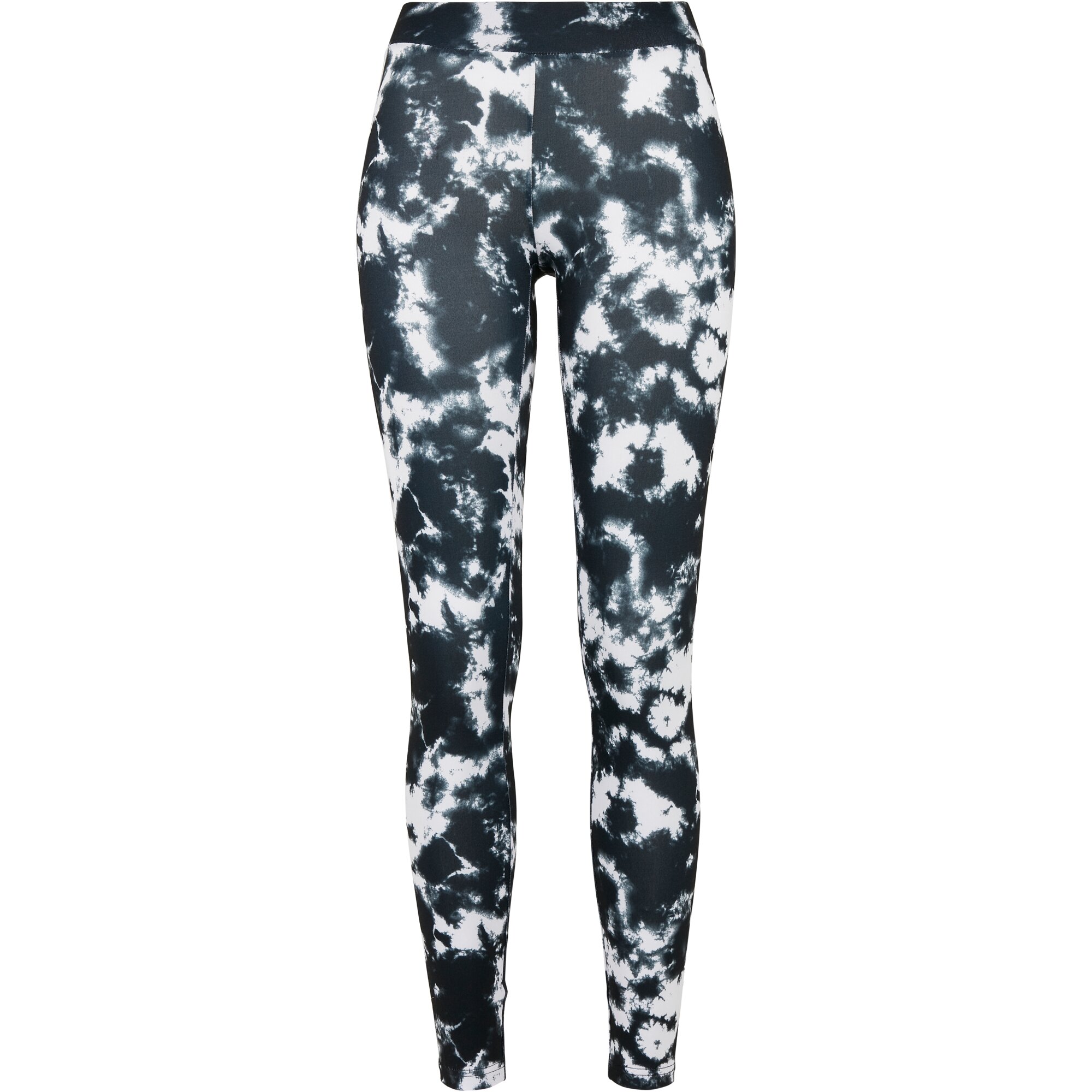 Urban Classics Ladies - Tie Dye Leggings noir