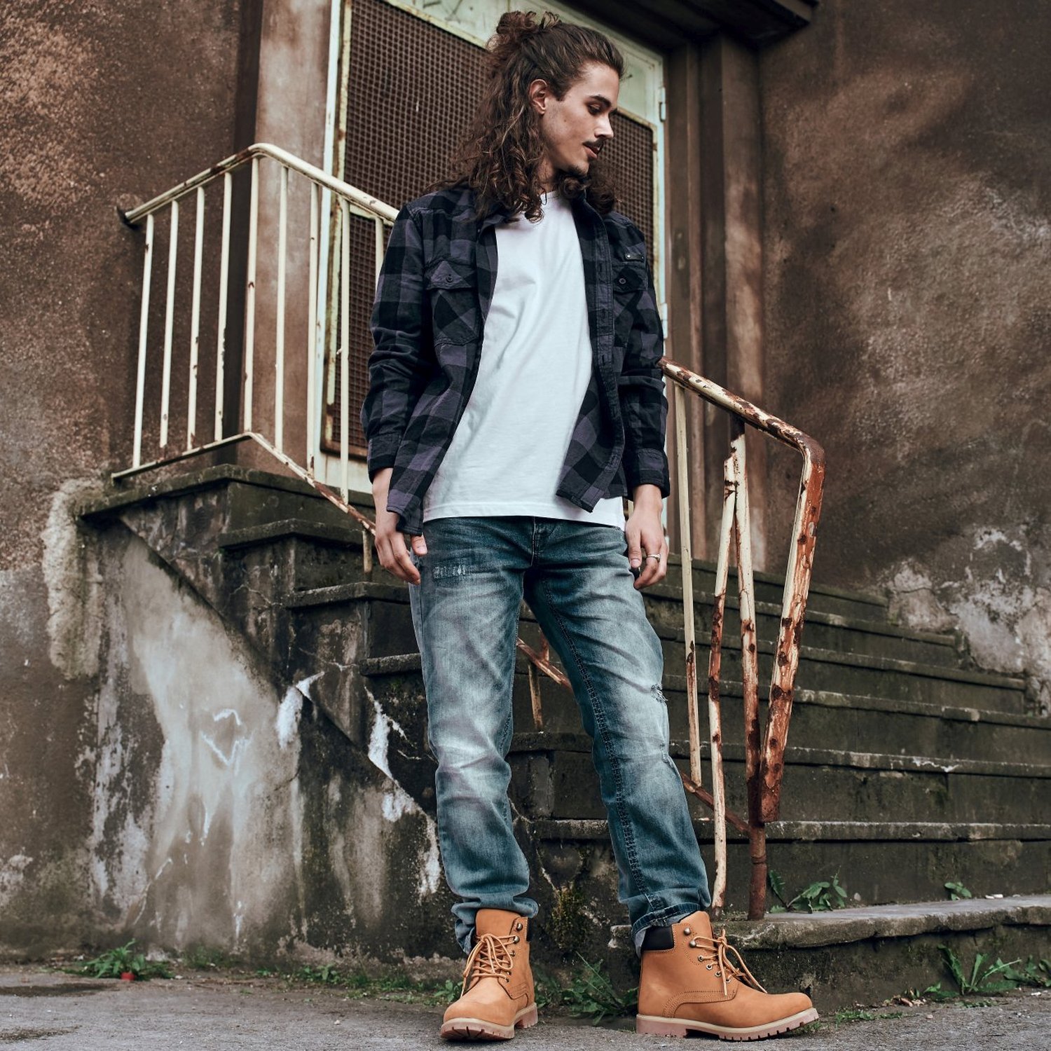 Brandit WILL No.1 Slim-Fit Stretch Denim Jeans used look