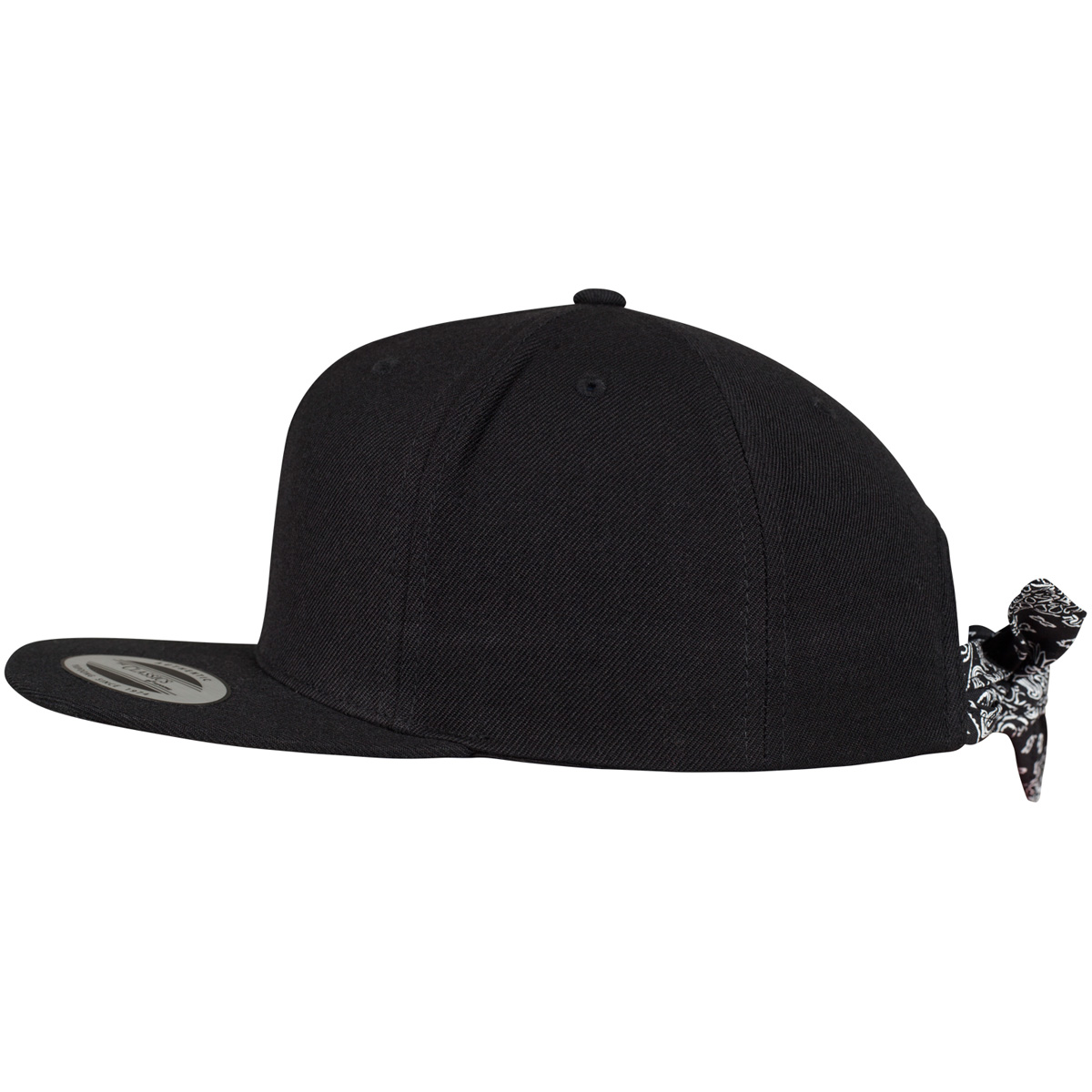Flexfit BANDANA TIE Snapback Cap - noir