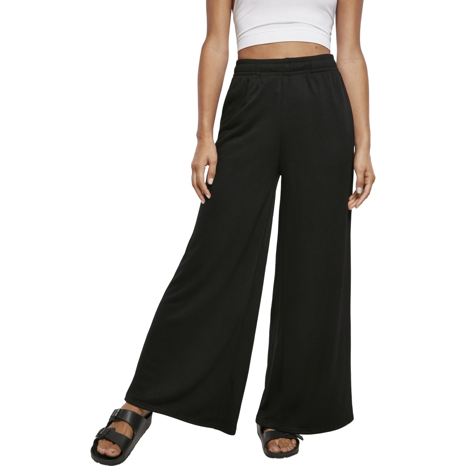 Urban Classics Ladies - Culotte SweatpantsPants black