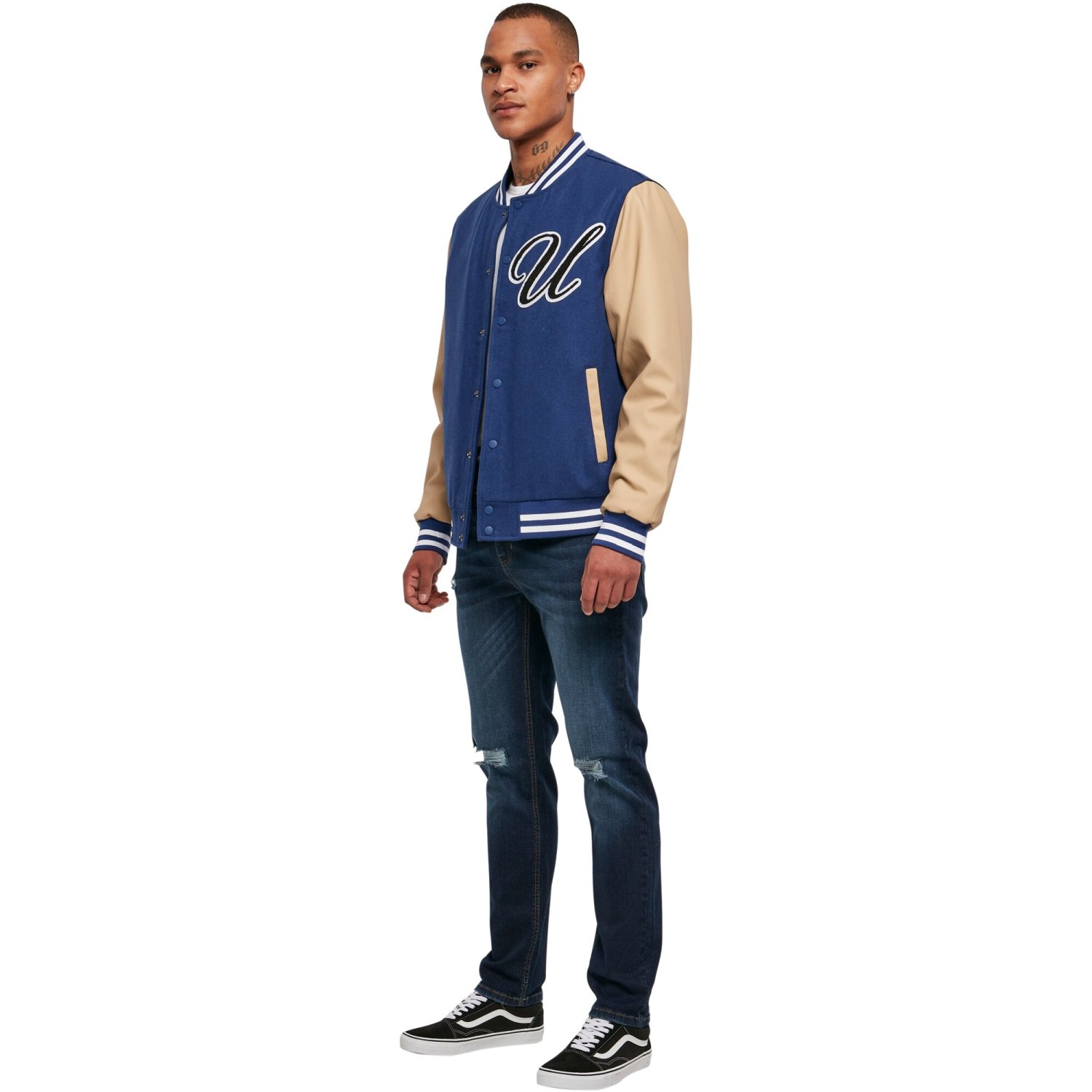 Urban Classics - Patch Oldschool College Veste royal