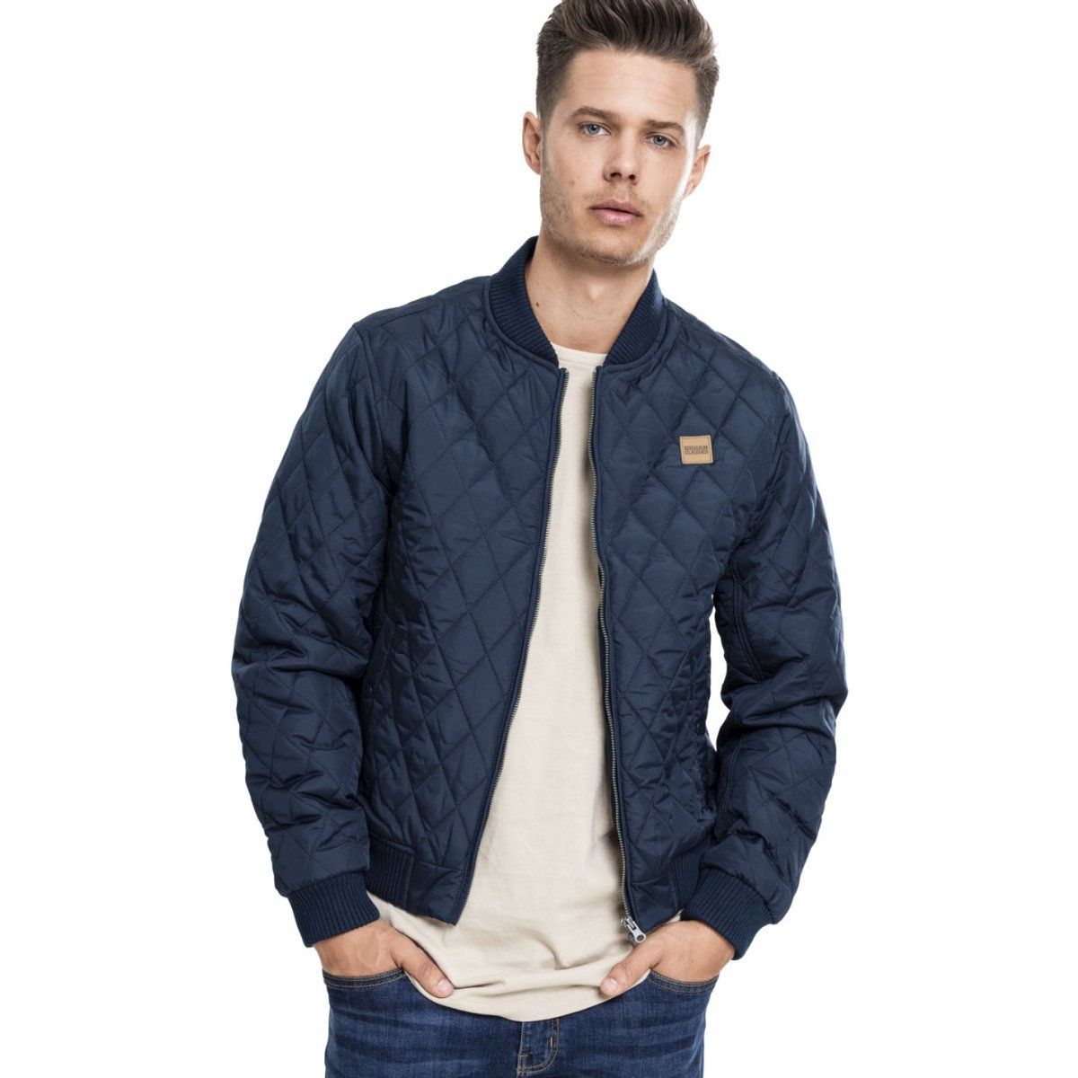 Urban Classics - DIAMOND Quilt Nylon Übergangsjacke