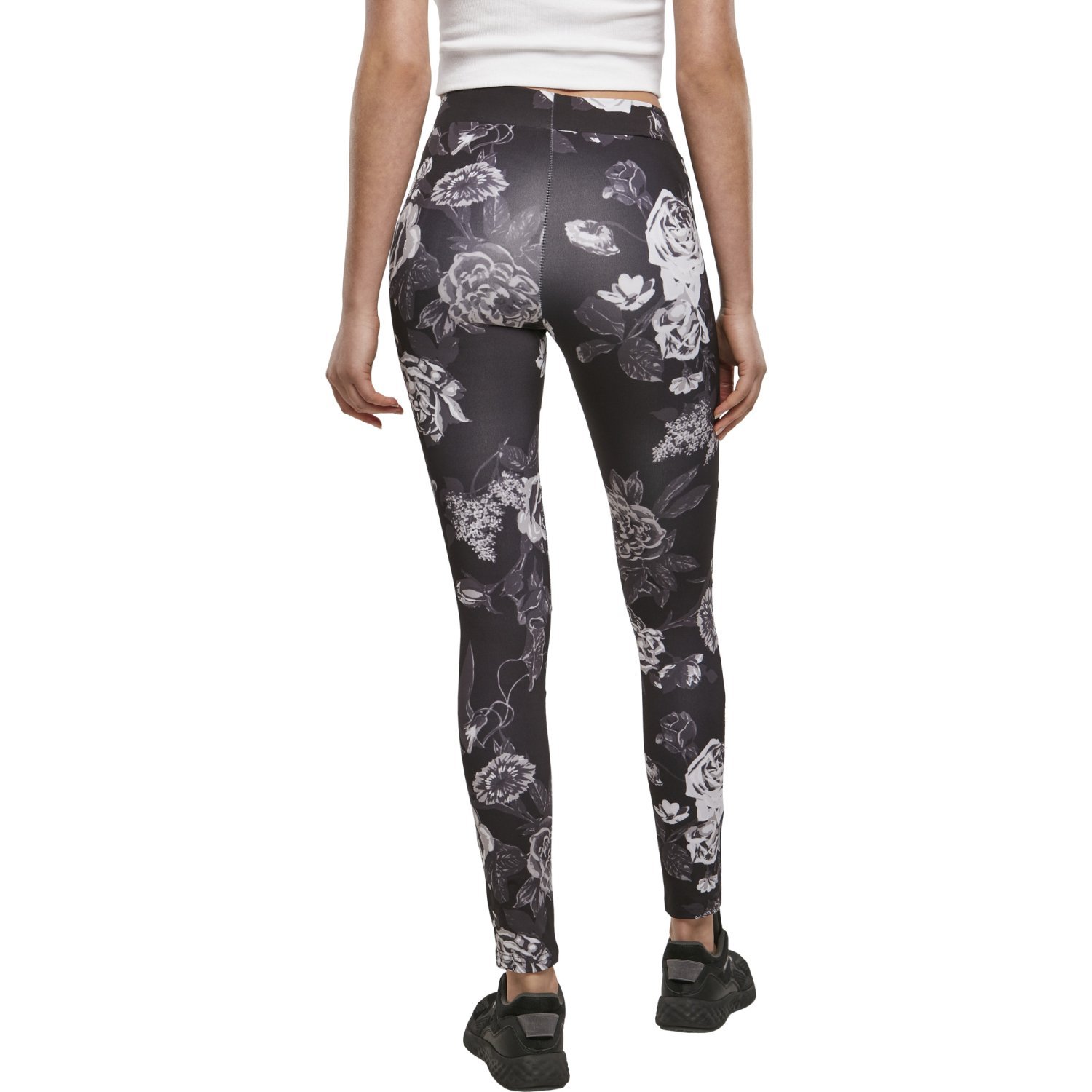 Urban Classics Ladies - TECH MESH All-Over-Print Leggings