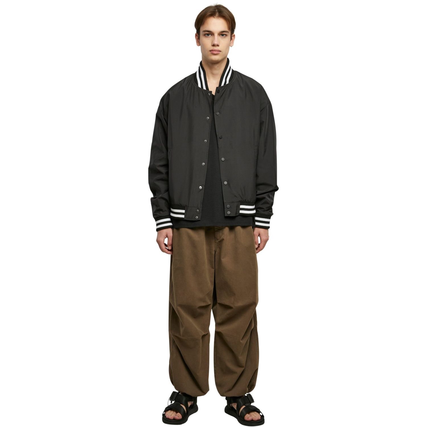 Urban Classics - Oversize Light College Jacket black
