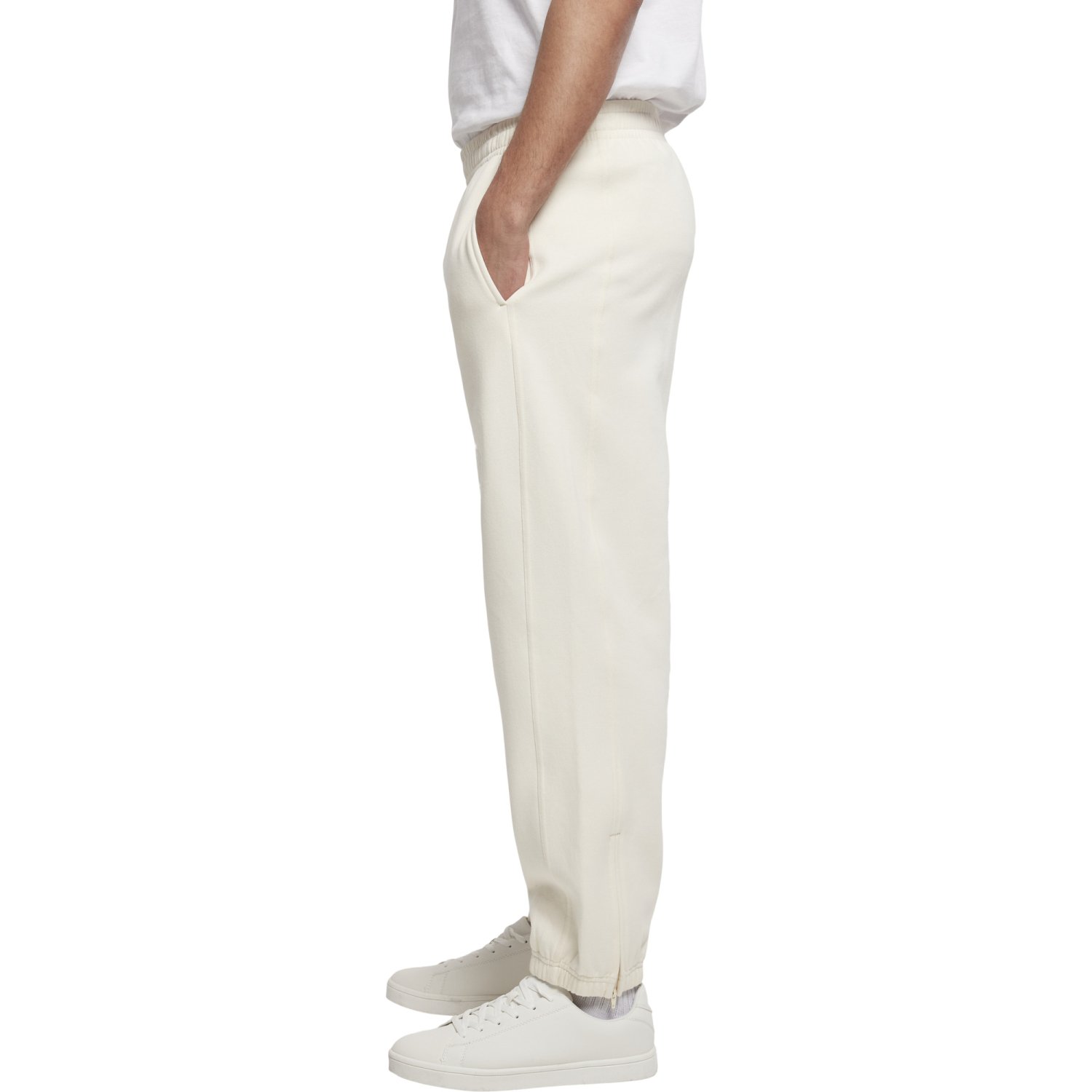 Urban Classics - Urban-Fit Sweatpant white sand begie