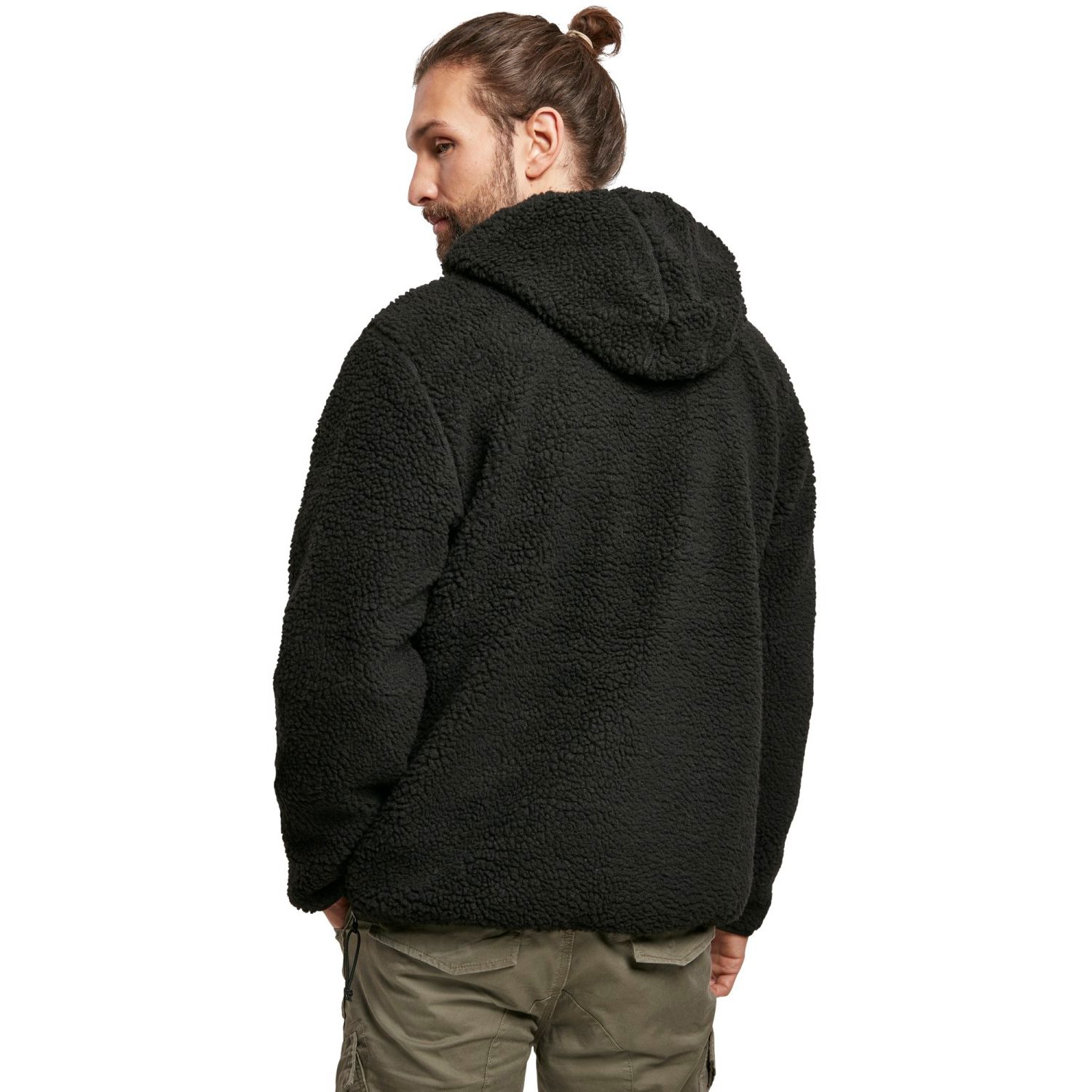 Brandit - Teddyfleece Troyer Worker Sweater black