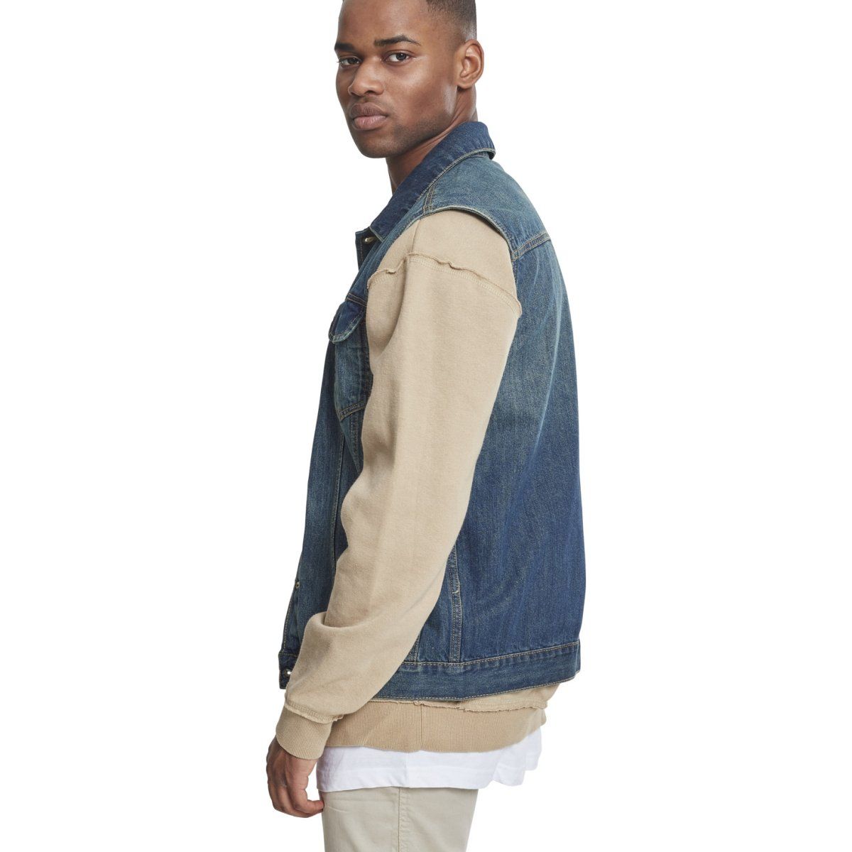 Urban Classics - DENIM Vest denim blue