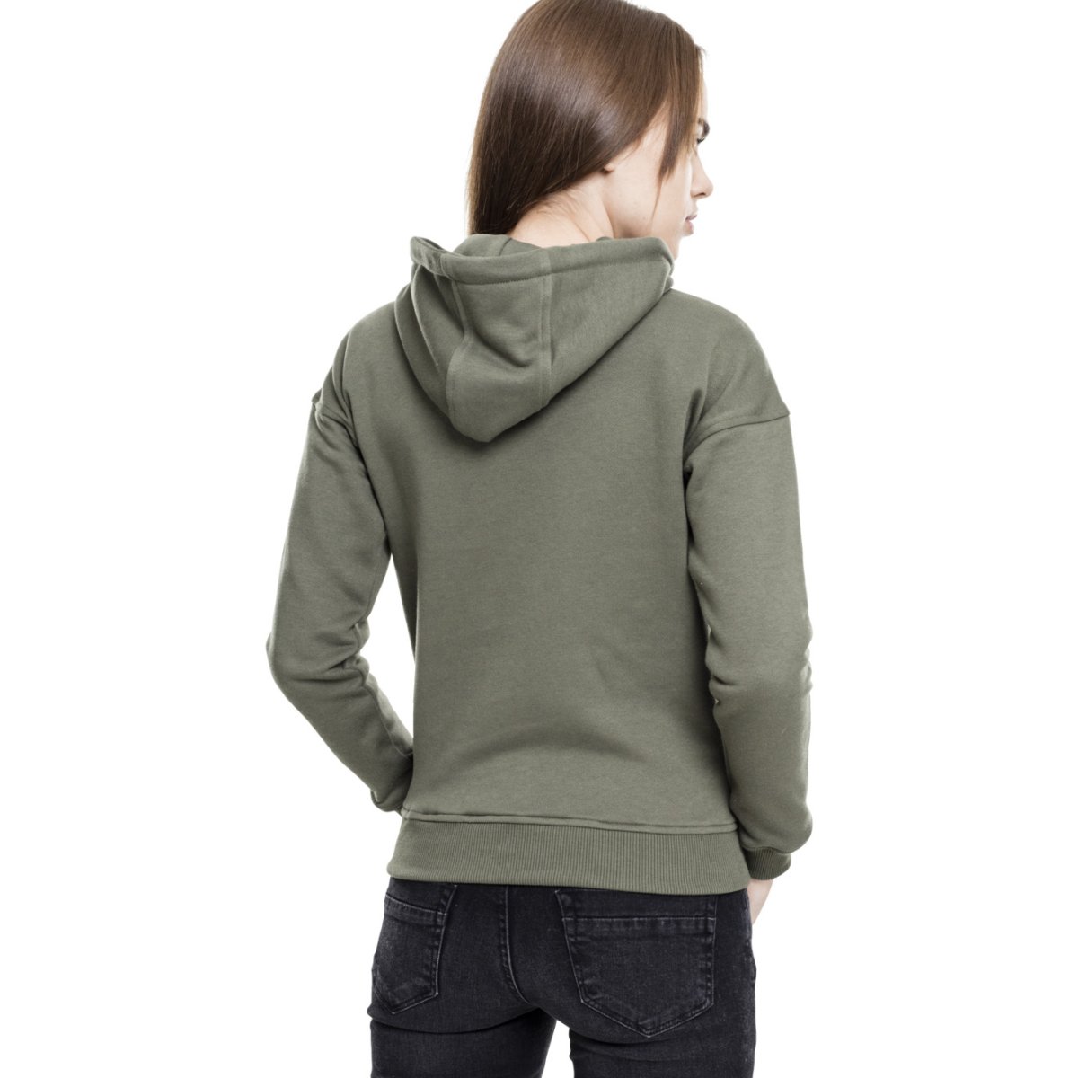 Urban Classics Ladies - BASIC Fleece Sweatshirt Hoody