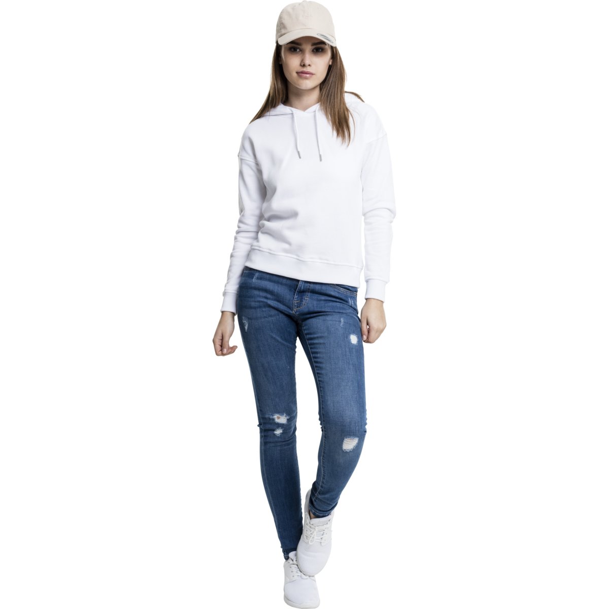 Urban Classics Ladies - BASIC Fleece Sweatshirt Hoody