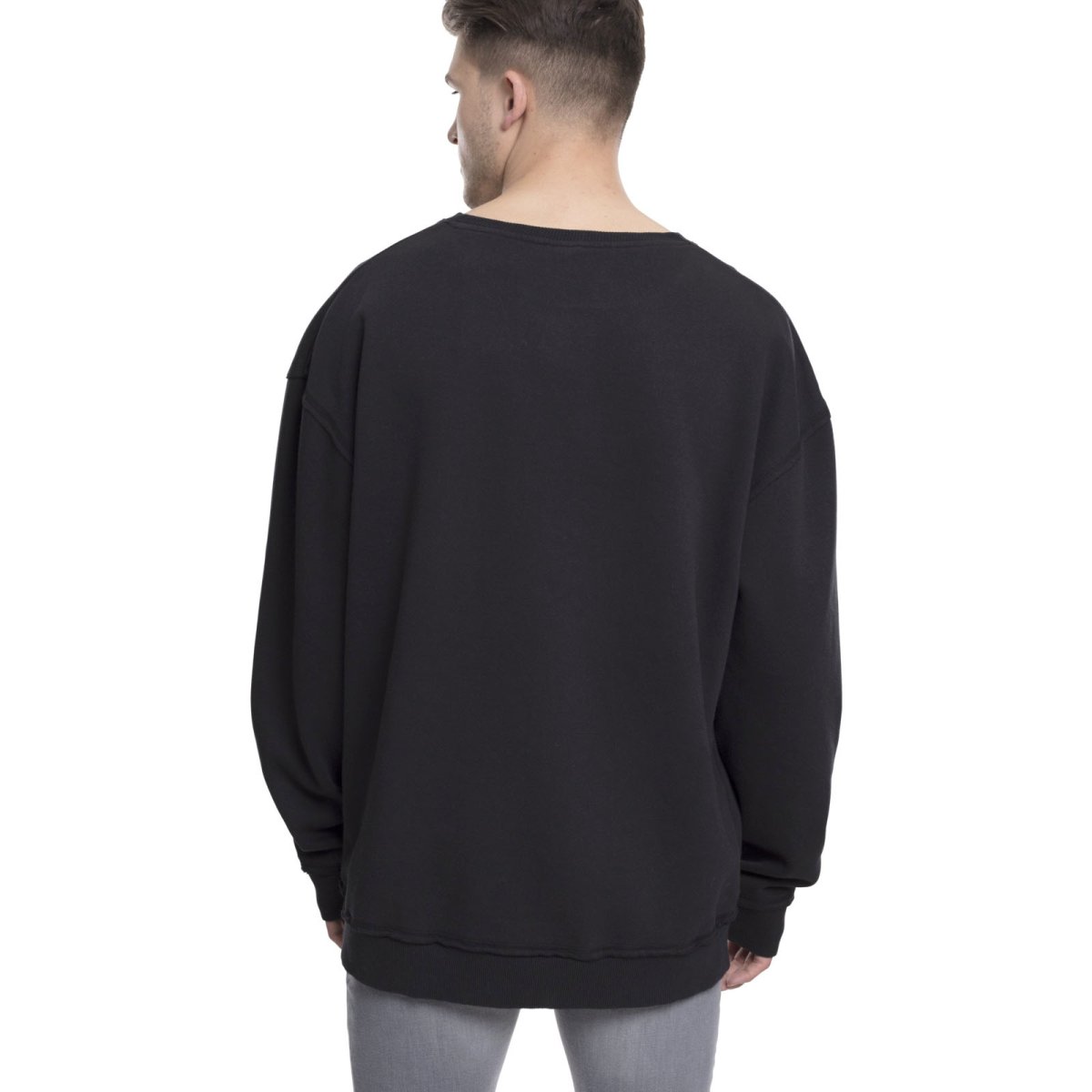 Urban Classics - Oversized Crewneck with open edges