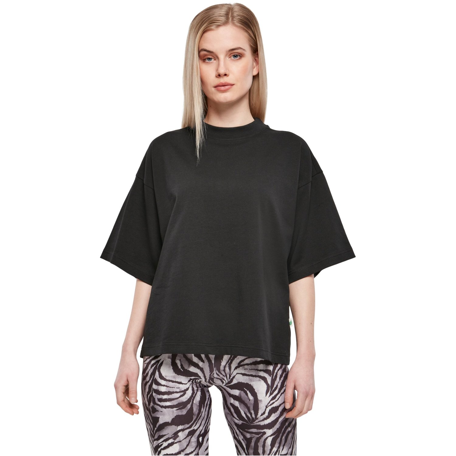 Urban Classics Ladies - Organic Oversized Shirt noir