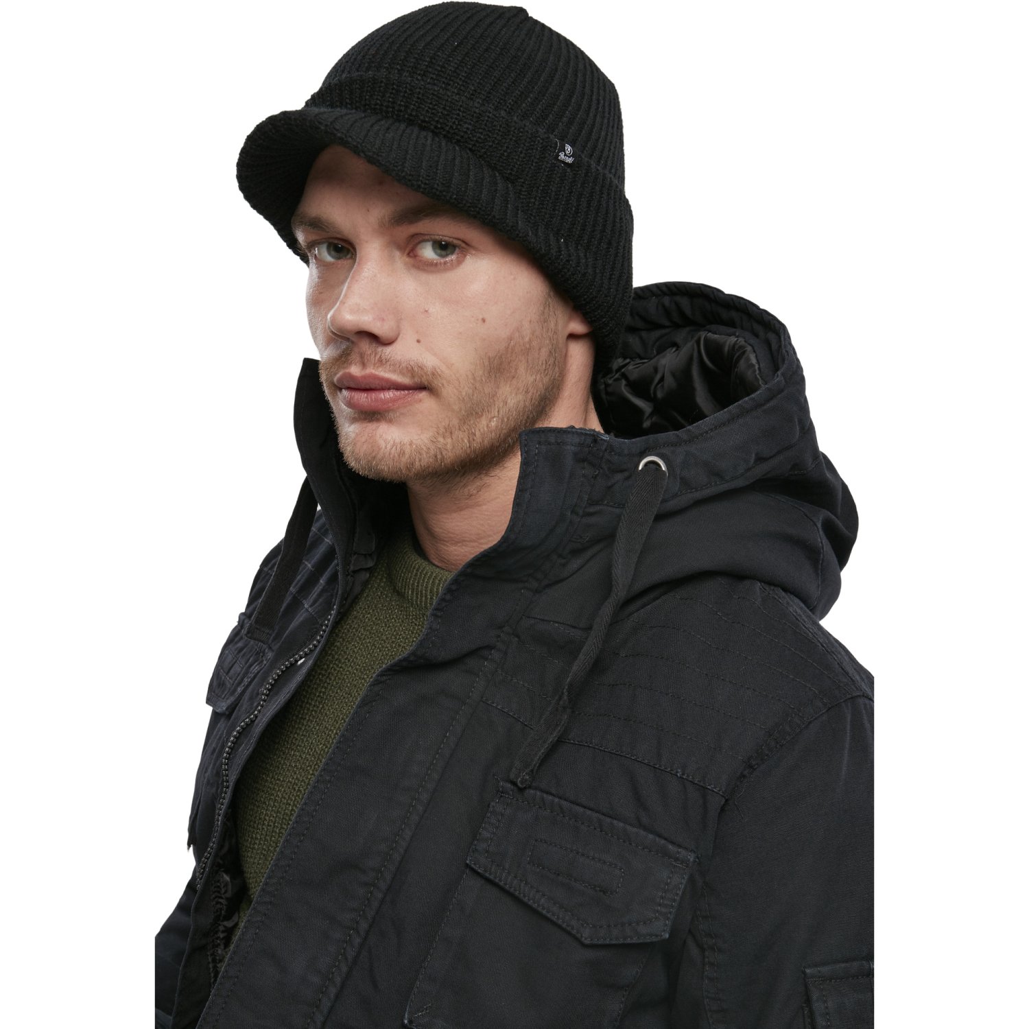 Brandit - BRONX Vintage Winter Jacket noir