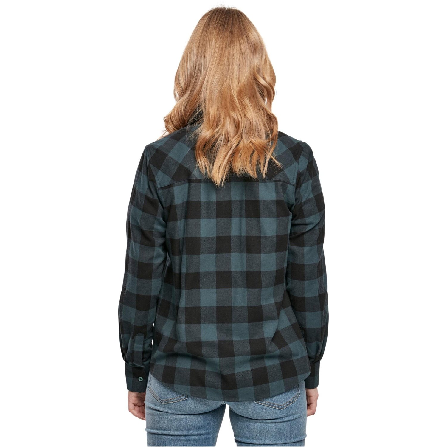 Urban Classics Femme - TURNUP FLANELL Chemise jasper