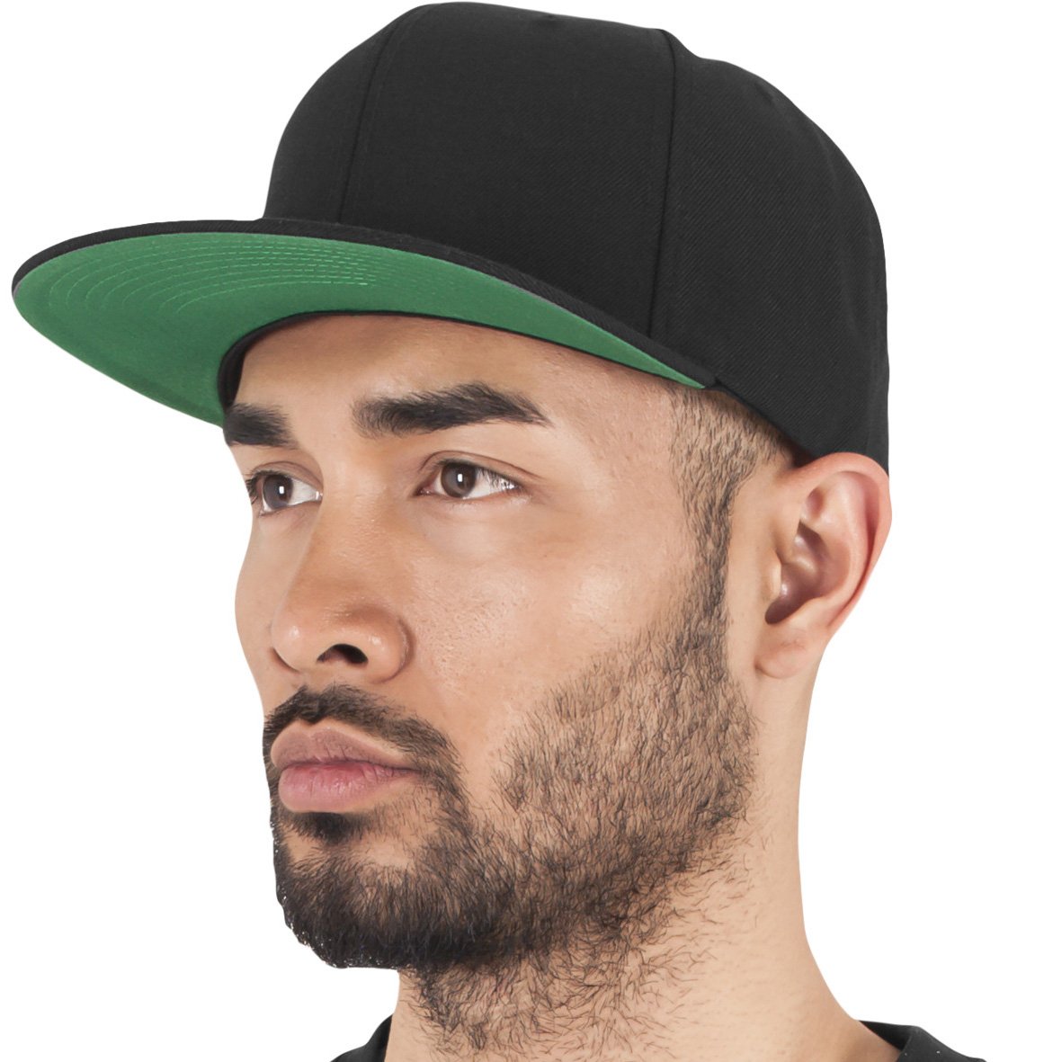 Flexfit Classic 6-Panel Snapback Casquette - noir