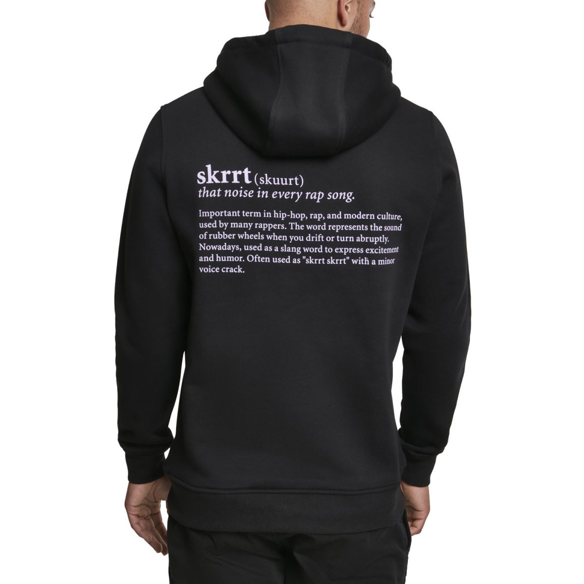 Mister Tee Hoody - SKRRT That Noise black