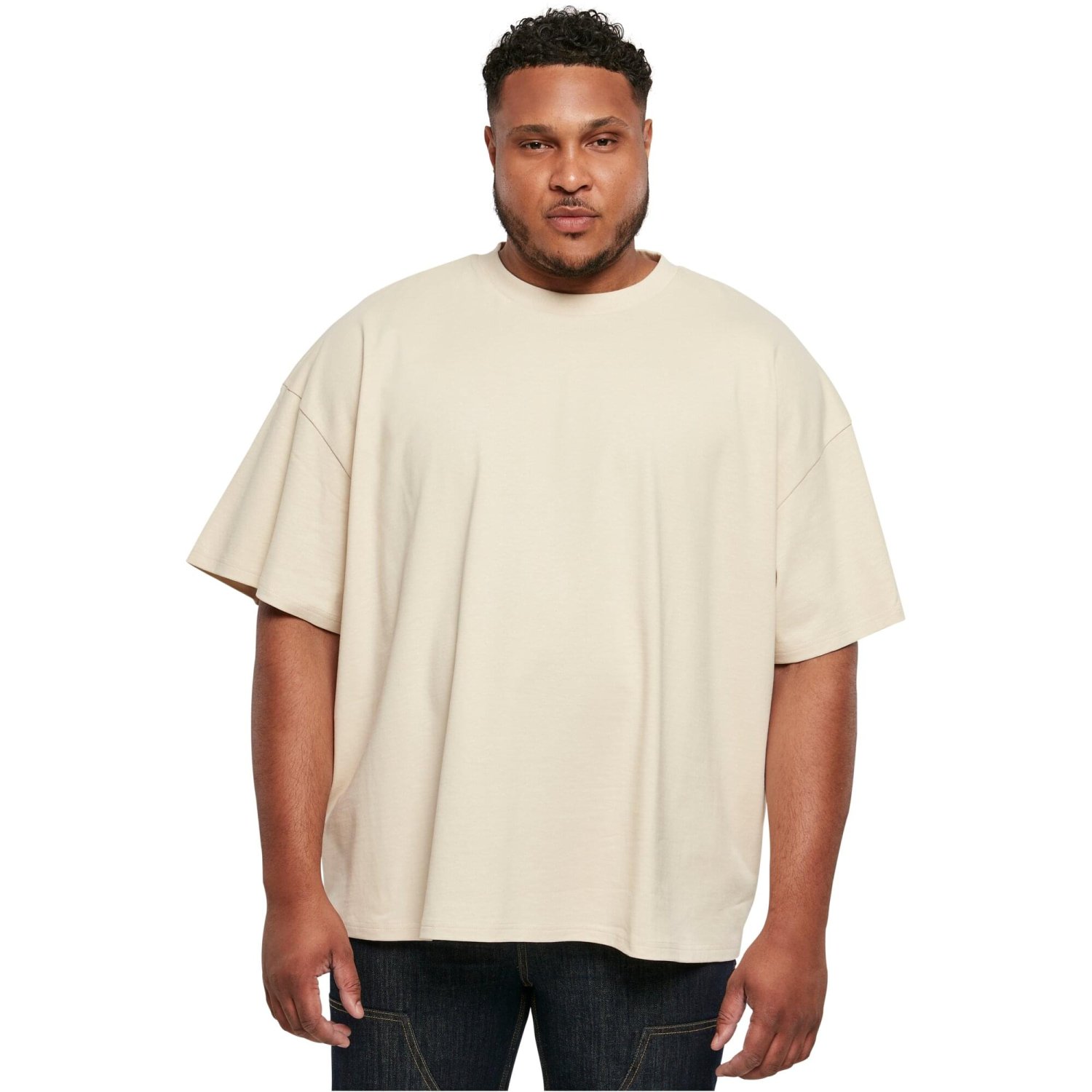 Urban Classics - Heavy OVERSIZED Shirt white sand